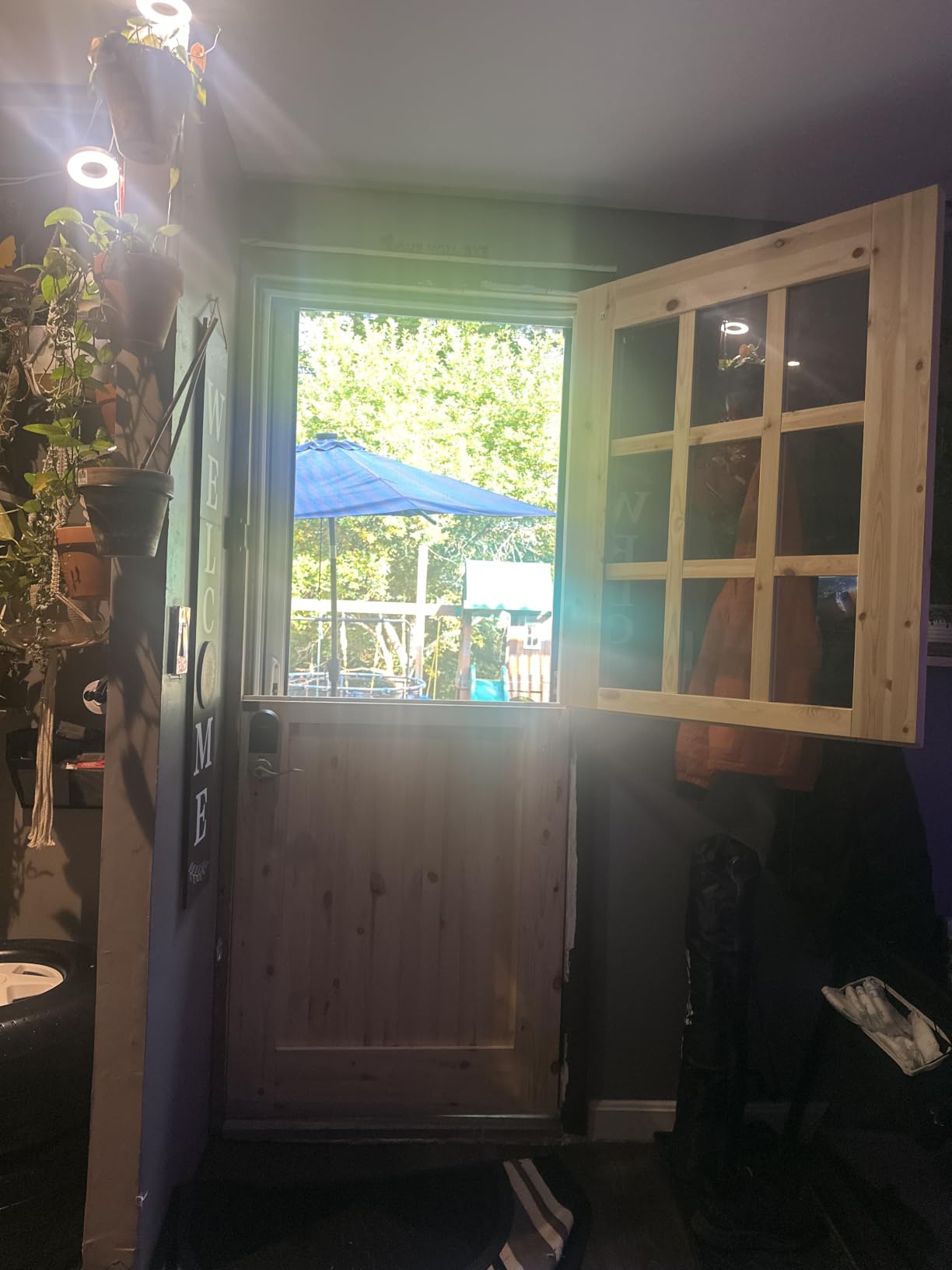 Interior & Exterior Double Dutch Door Slab, 60