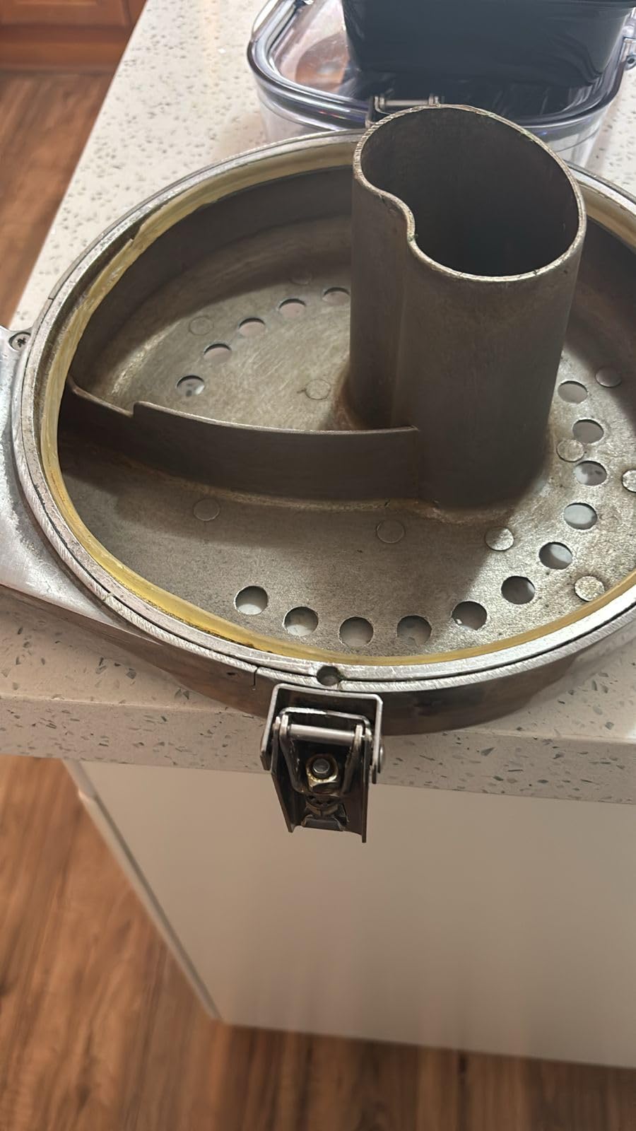 Juicer Machine, Fruit and Vegetables Juice Maker, Commercial Juice Extractor Stainless Steel Heavy Duty 110V 370W customer photo 1