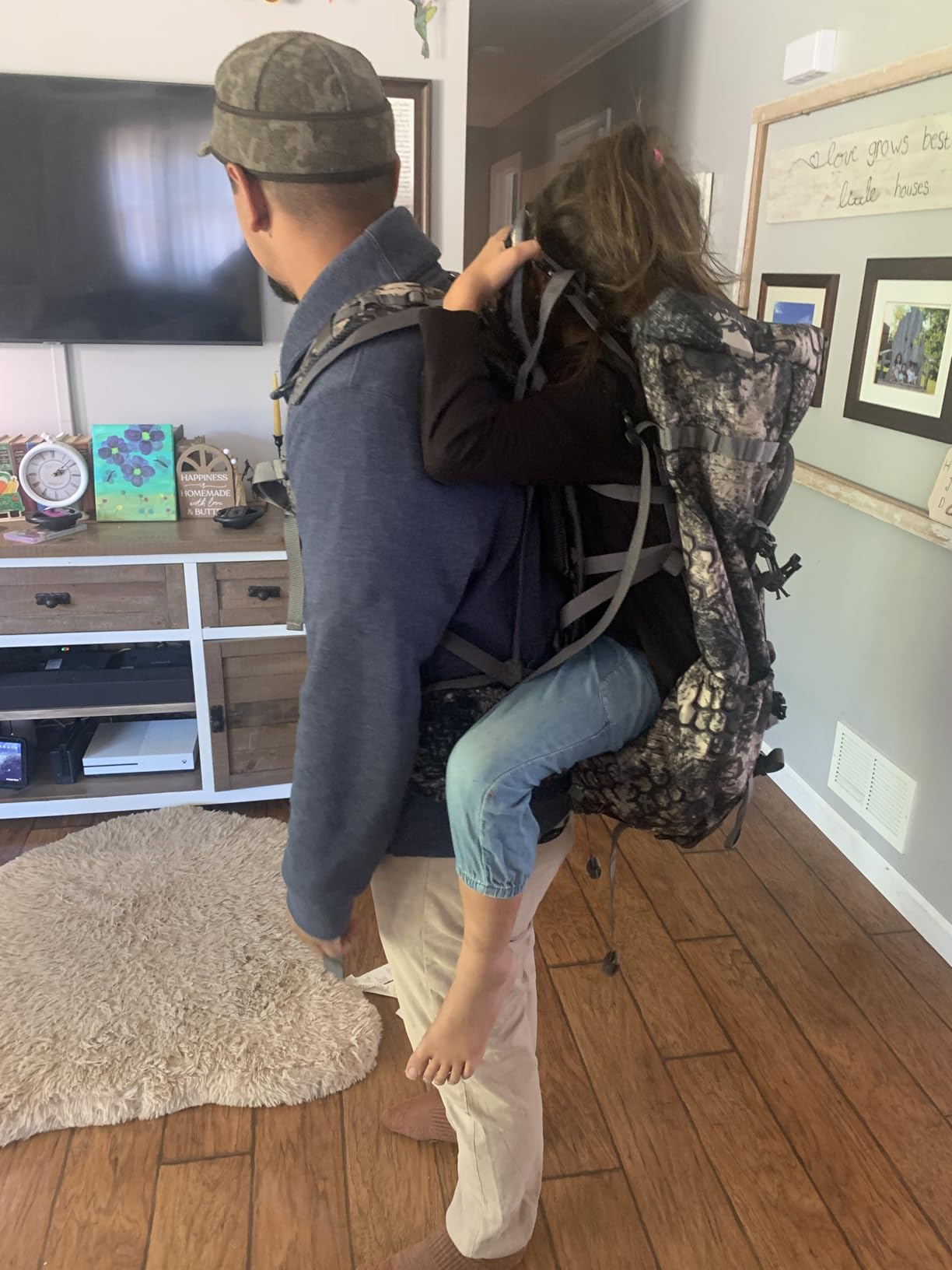MOXULE Pro 5000 Camo Frame Backpack - Meat Hauler Pack with Rain Cover for Outdoor customer photo 2