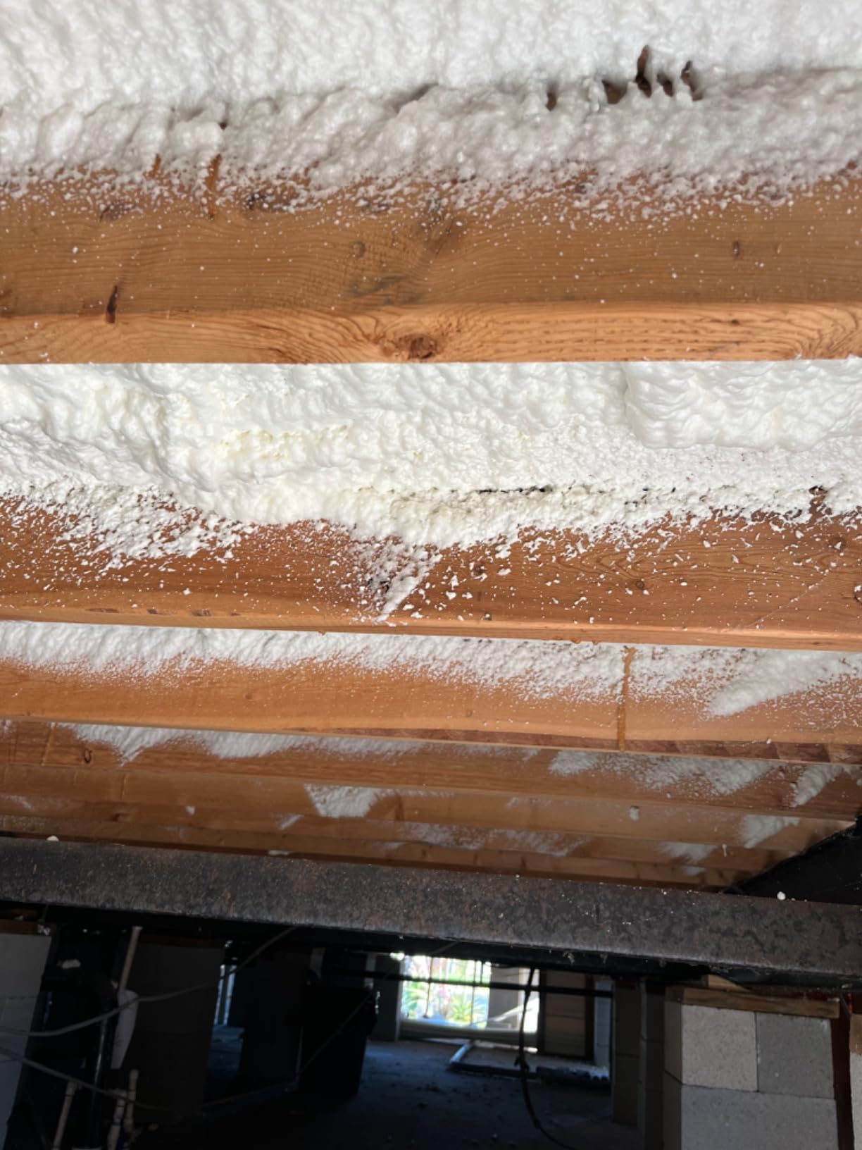 Akfix Thermcoat Fire Rated Spray Foam Insulation Kit 480 sq ft (24x27.1 oz.) - (R-Value 11.32/2 in) Closed Cell Expanding Wide Sealant Thermal Insulation for Walls and Attic - Gun & Cleaner Included customer photo 1