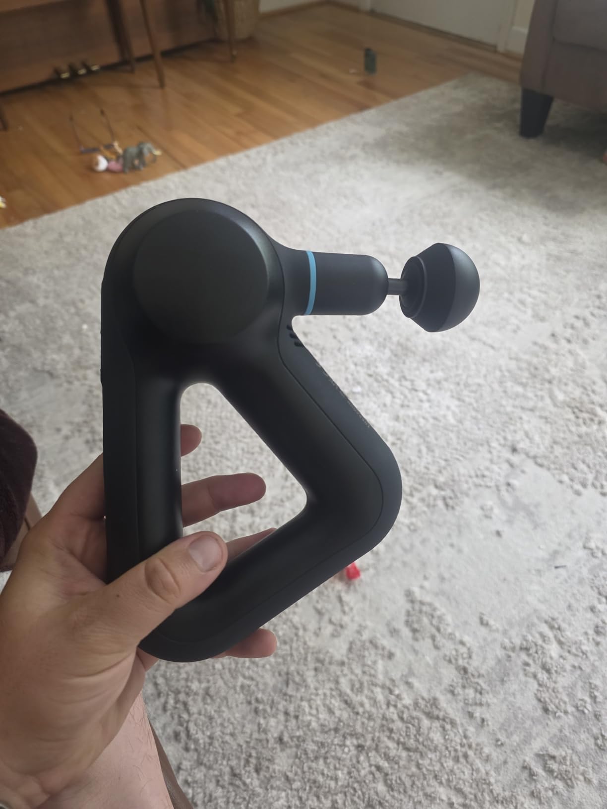 TheraGun Prime (6th Generation) Massage Gun by Therabody - Deep Tissue, Powerful Massage in a Rugged, Durable Design customer photo 2