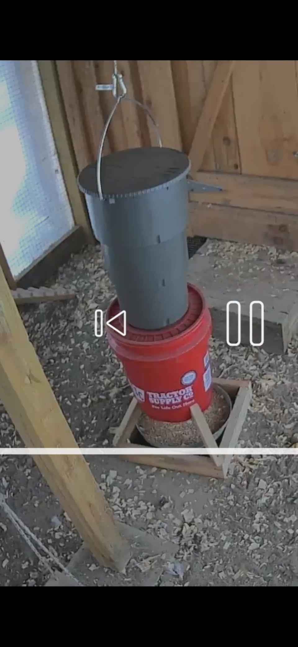 Moultrie All-in-One Hanging Deer Feeder - 30 Lb, Bluetooth App | Bluetooth App Control, pairs with Edge 3, collapsible design, easy setup, adjustable feed times, weatherproof hopper customer photo 1