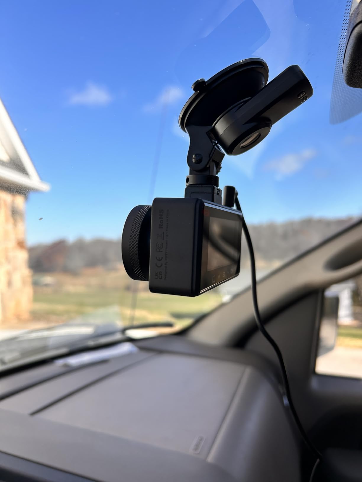 IIWEY 4K+4K Dash Cam Front and Rear, Dual STARVIS Sensor, 5G WiFi-6 (up to 20MB/s) with App, 128G SD Card Included, GPS, Dash Camera for Cars with 24/7 Parking Mode, 3.18 Inch IPS, 170° Wide Angle customer photo 2