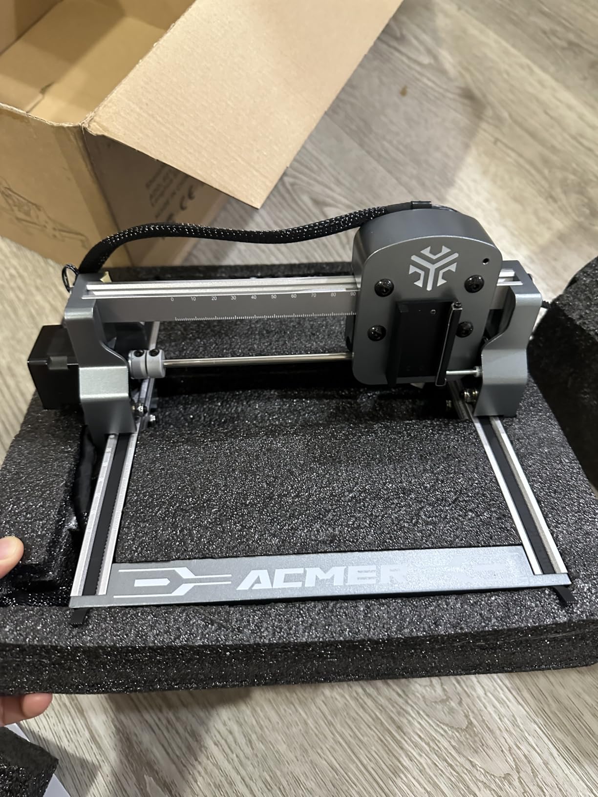 ACMER S1 Laser Engraver Machine, 2500mW Lazer Cutter for Wood and Acrylic customer photo 2