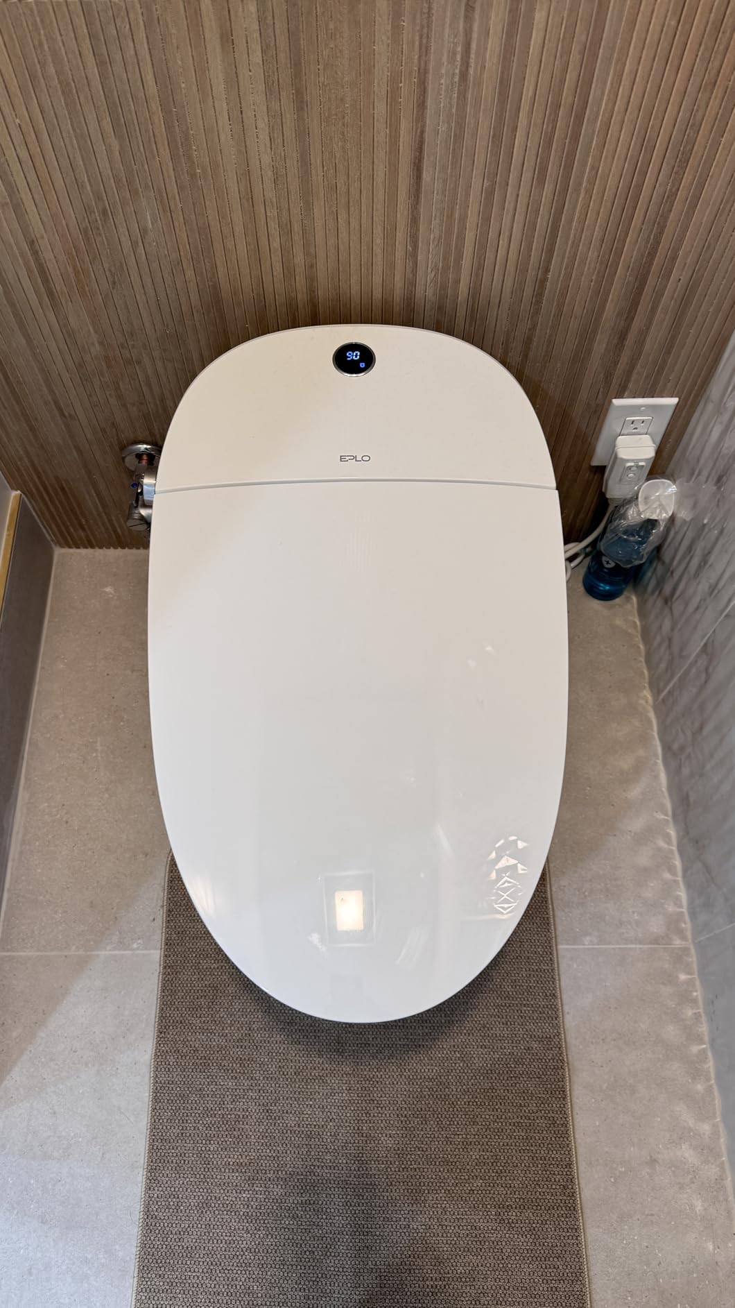 EPLO One Piece Smart Toilet Bidet, Tank&Pump, Foam Shield, Auto Flush E18 | Foot-sensor Flush, Blackout Flush, Elongated Heated Seat, Warm Water Wash, Air Dryer, Modern Japanese Toilet for Bathroom customer photo 1