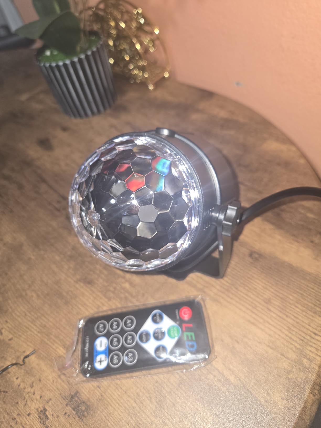 350W 7R Beam Moving Head Light with RGB LED Strip,DMX512 Control Sound Activated Prism Fog Rainbow Effect,48 Prism & 14 Gobos 14 Colors,Auto Correction for Stage DJ Concert Theater customer photo 1