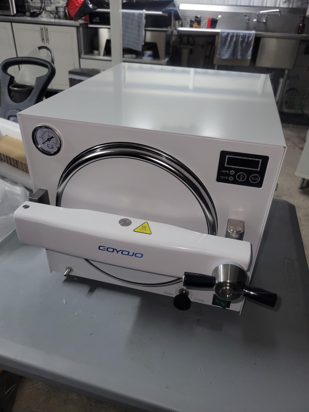 18L Autoclave Sterilizer - Tabletop Class N High Pressure Steam Sterilizer Autoclave Machine with Digital Control, Fast Cycle & Secure Door Lock - for Tattoo, Dental, Beauty Salon & Lab customer photo 2