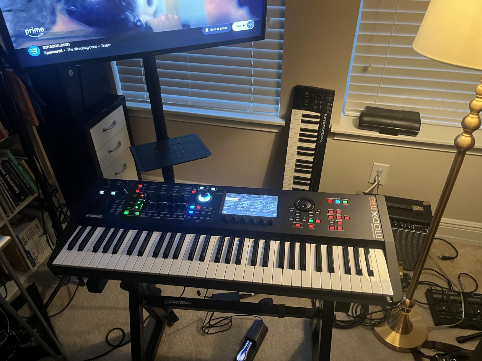 Yamaha 61-Key Music Synthesizer with Improved Keyboard Action, MODX M6 customer photo 1