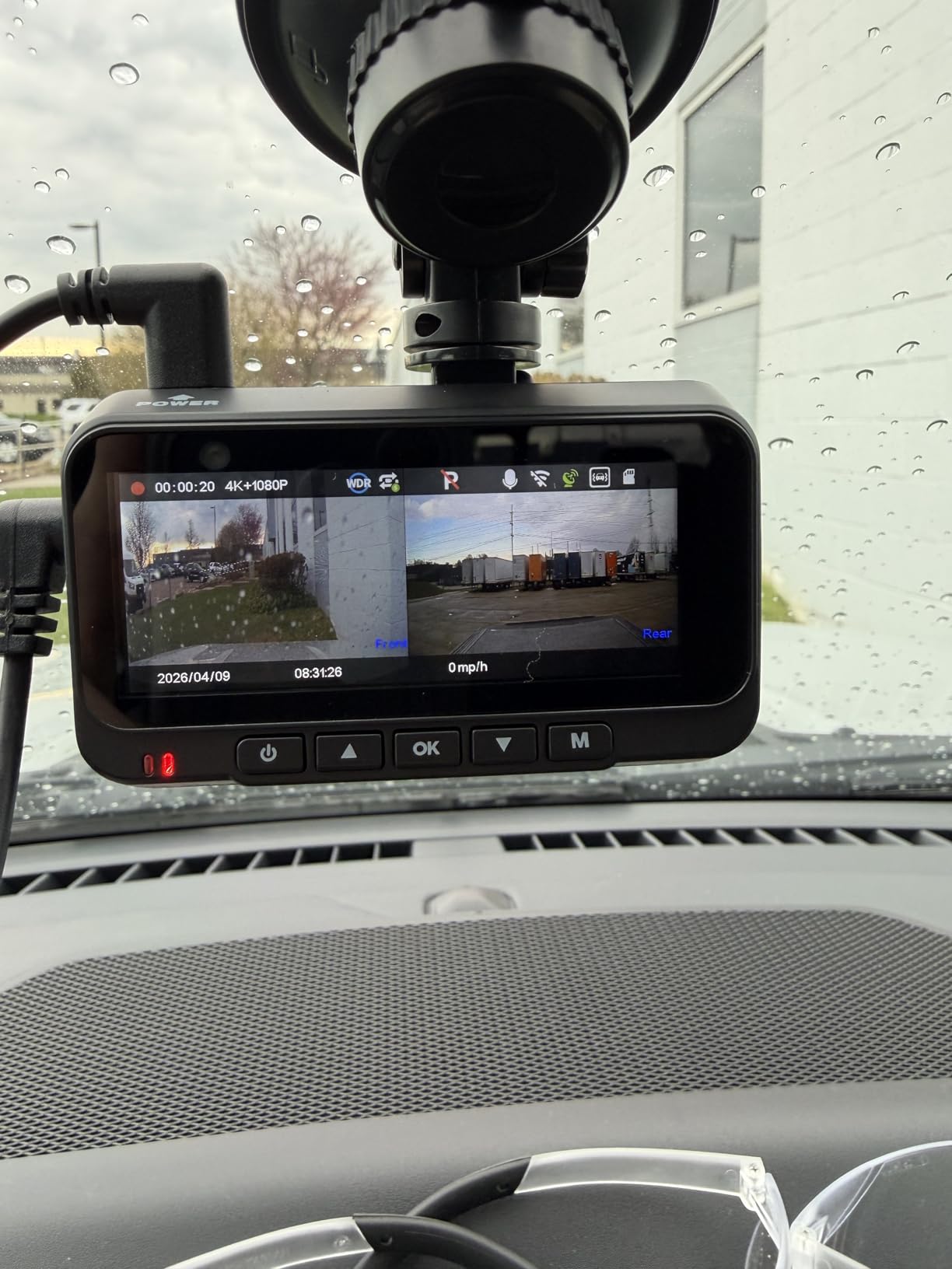 Front and Rear Dash Cam for Truck: 4K+1080P Dual Dash Camera for Pickup Ford F150 F250 Ram 1500-5G WiFi Quick Video Access 15-Min Install Record Every Moment for Accident Evidence by Befumly customer photo 1