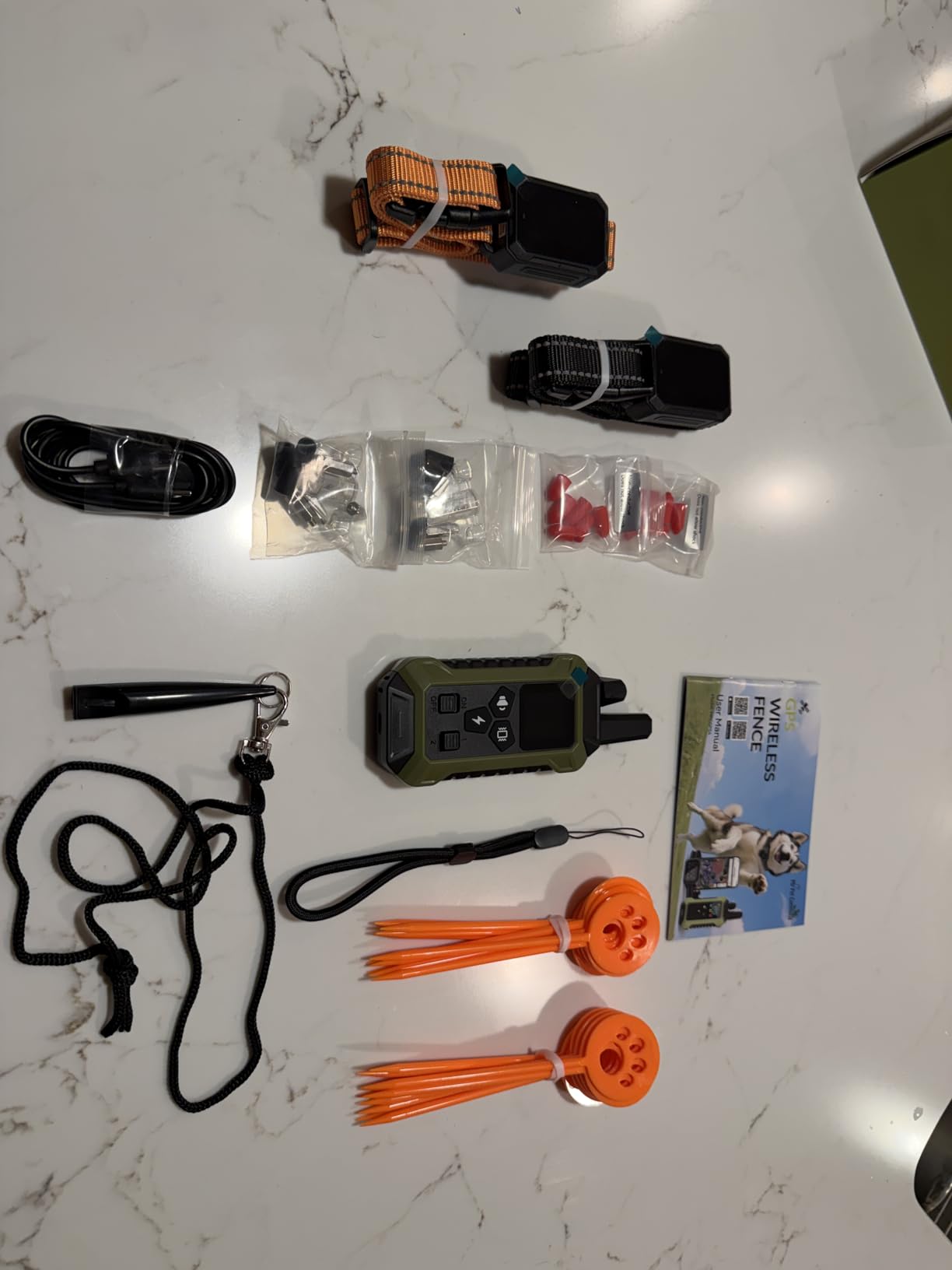 My Pet Command 2-1 Smart Wireless GPS Dog Fence with APP Setup 2 Collar Kit | No Subscriptions, 6-Sided or Circular Fences, Tone, Vibration, Static correction, Waterproof, Rechargeable, Remote Training customer photo 2