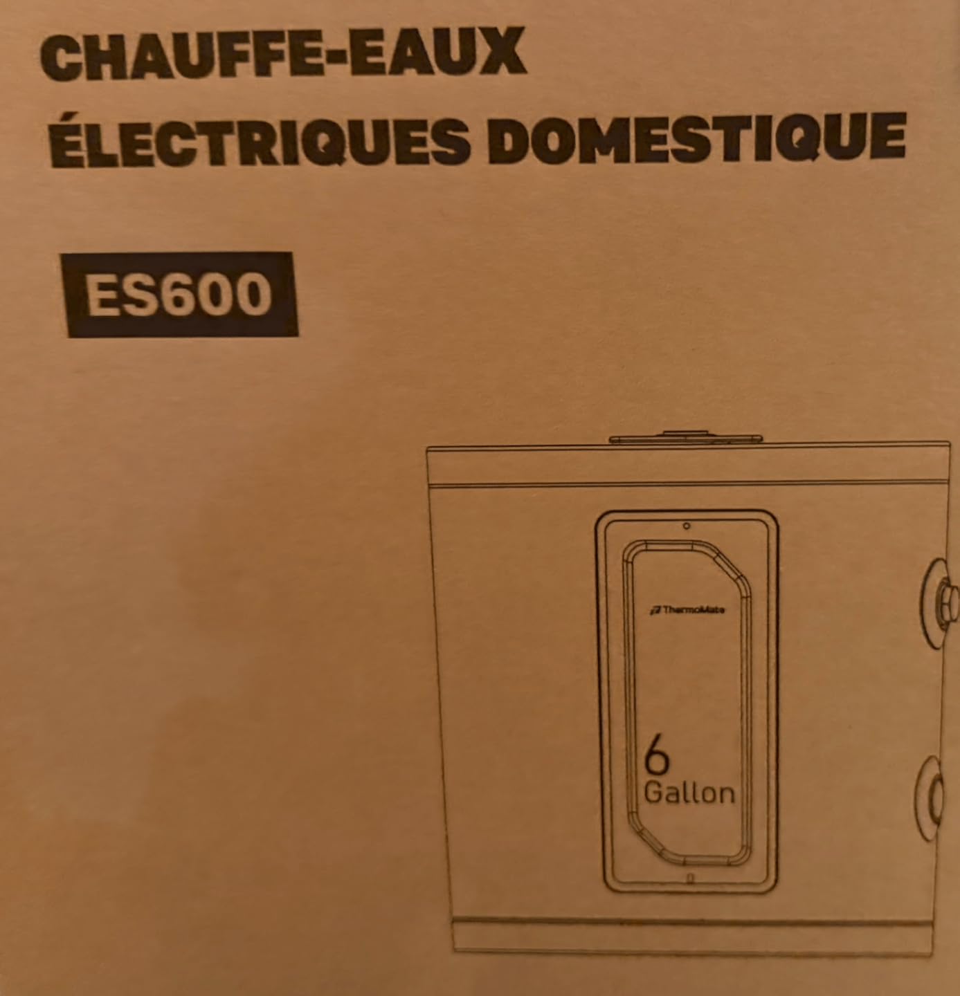 ThermoMate Tank Water Heater Electric, 6 Gallon Small Point of Use Residential Hot Water Heater, 1500W 120Volt customer photo 2