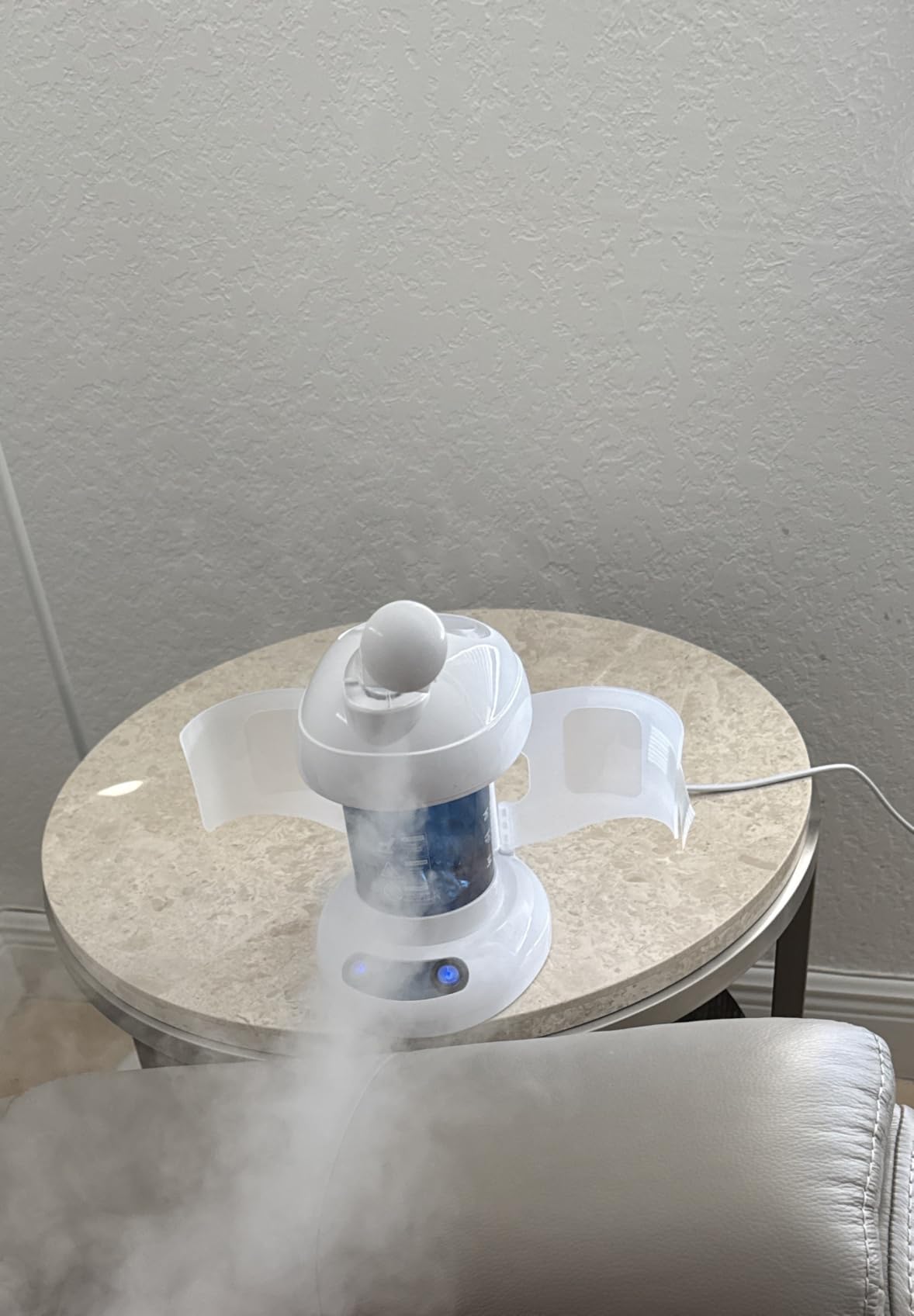 Facial Steamer, Nano Ionic Ozone Face Steamer for Home & Salon | Extendable arm with 360° rotating nozzle, 400ml tank provides 40 minutes of steam for daily skincare at home or salon customer photo 2