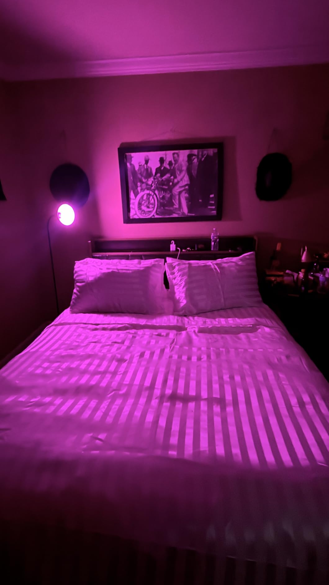 LIKIMIO King Bed Frame with 4 Storage Drawers, Platform Bed with Charged Headboard, Sturdy and Stable, No Noise, No Box Spring Needed, Easy Install, Wood and Cream customer photo 1
