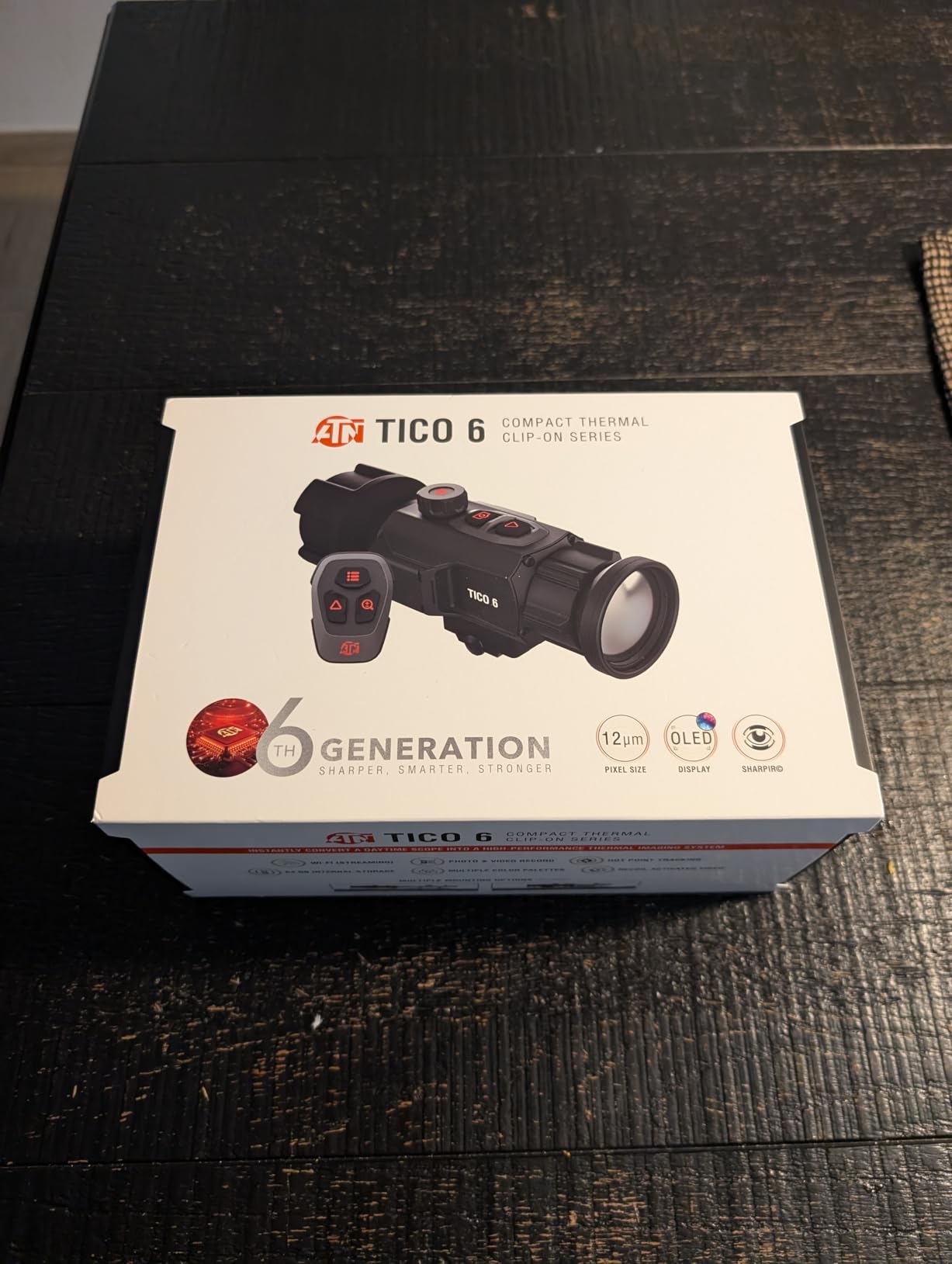 ATN Tico 6 Thermal Clip-On, 12μm, ≤18mK NETD customer photo 2