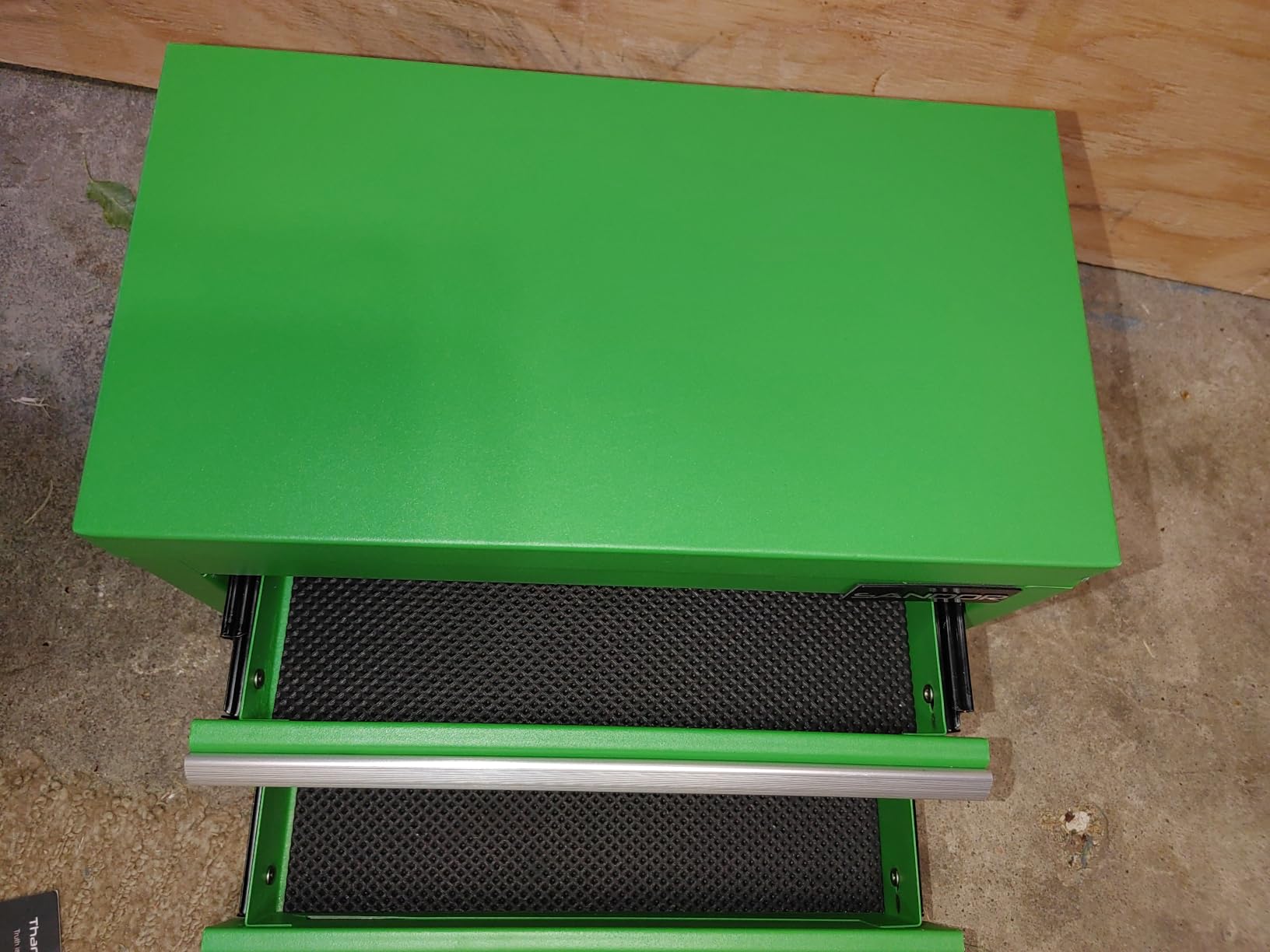 Mini Tool Box - Metal Tool Chest with 2 Drawers & PVC Drawer Liners - Red customer photo 1