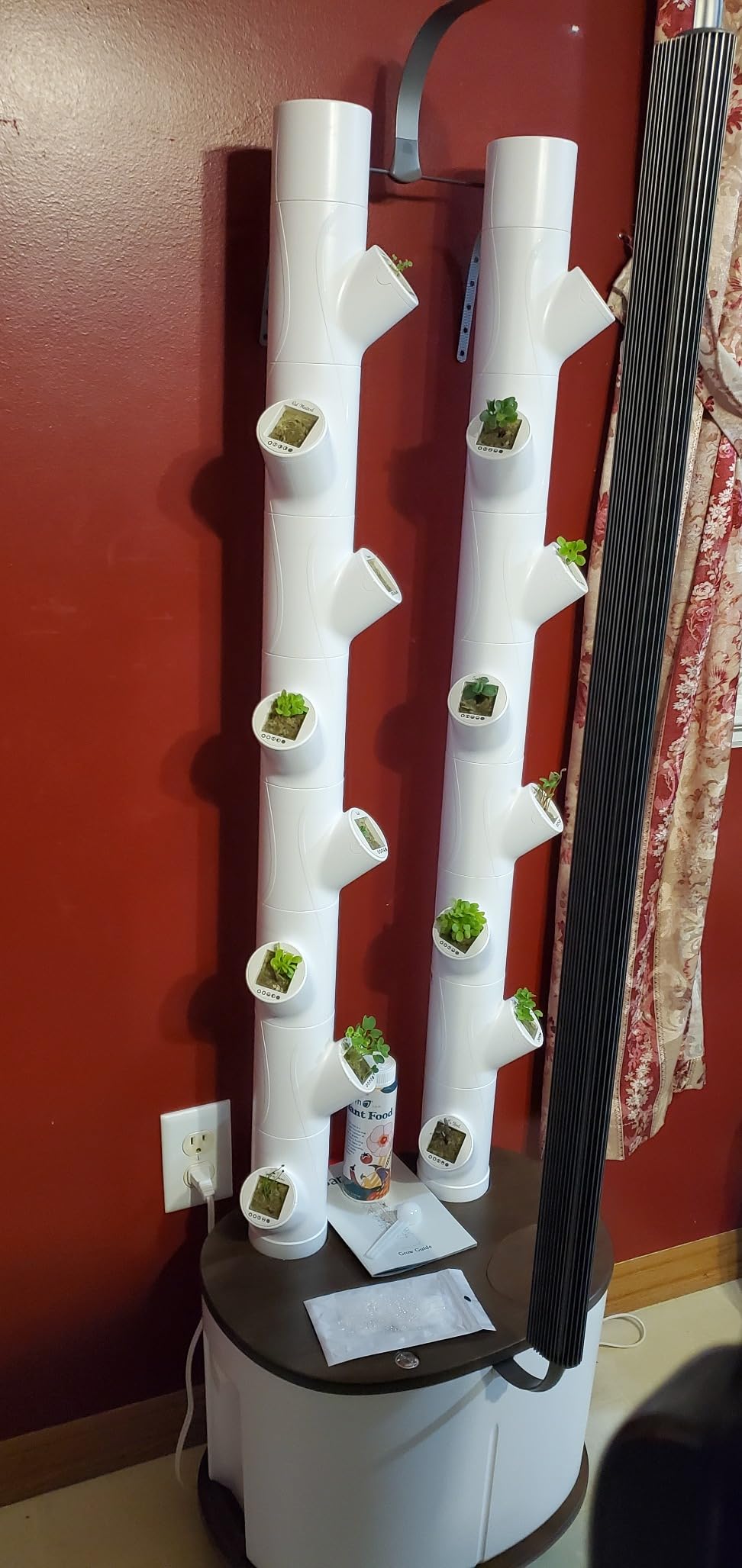Gardyn Studio 2 Hydroponics Growing System - 16 Plants, Smart Tower | New & improved, non-GMO plants, herbs, vegetables, hydroponic herb garden planter indoor kit with grow lights customer photo 2