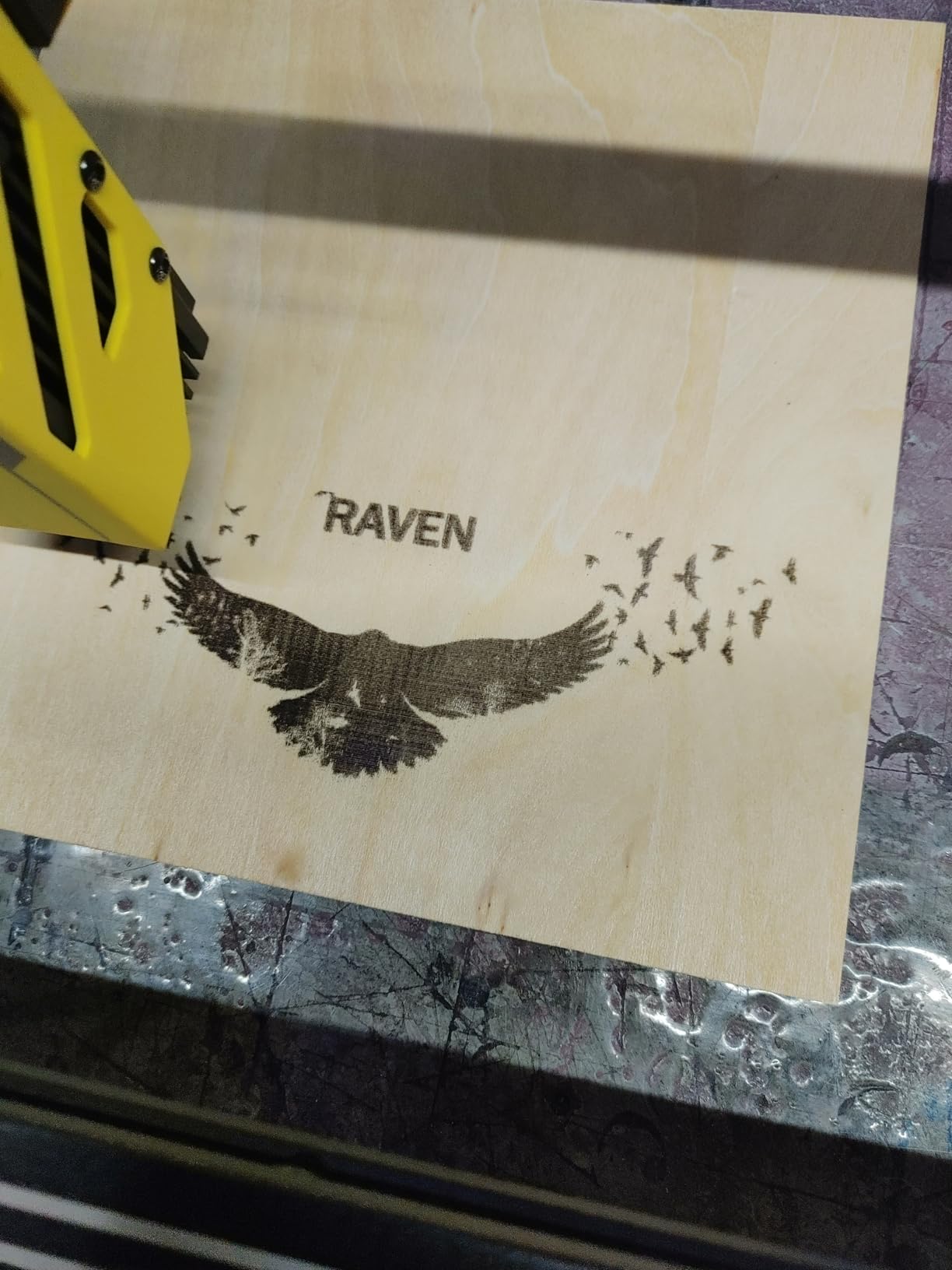 ACMER S2 Laser Engraver, 7000mW Laser Cutter Engraving Machine | 0.01mm Precision, 300x300mm Engraving Area, 10000mm/min Speed, for Wood, Metal, Acrylic, Leather, DIY & Education customer photo 1