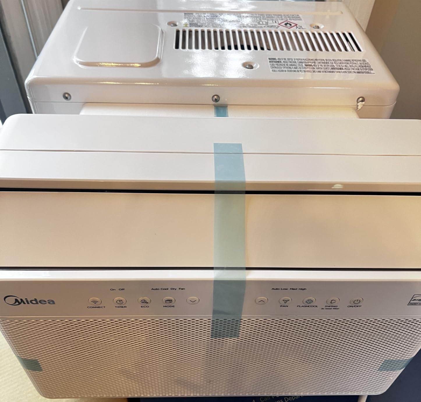 Midea 12,000 BTU U Shaped Smart Inverter Window Air Conditioner - Cools 550 Sq Ft, Ultra Quiet with Open Window Operation - Alexa/Google Assistant Compatible, 37% Energy Savings, Remote (2026 Edition) customer photo 2