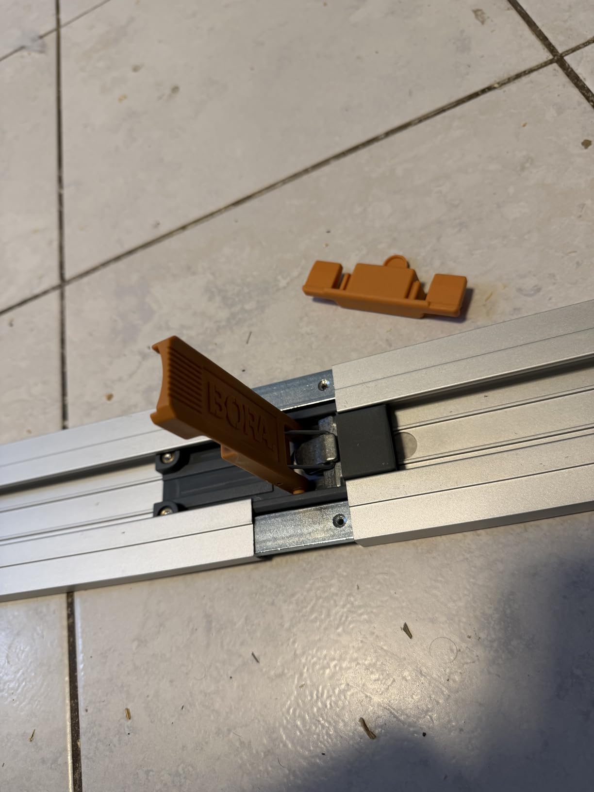 BORA NGX Circular Saw Guide Rail, 8 ft Straight Edge Clamp - Track Saw Rail customer photo 1