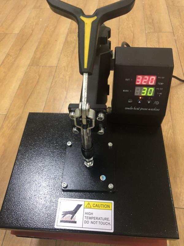 8 in 1 Heat Press Machine 15x15 Inch, Heat Transfer Press for T-Shirts, Mugs | Swing Away Digital Sublimation Heat Press with 20oz & 30oz Tumbler Attachments for T-Shirts, Mugs, Hats & Plates, Seeutek customer photo 2