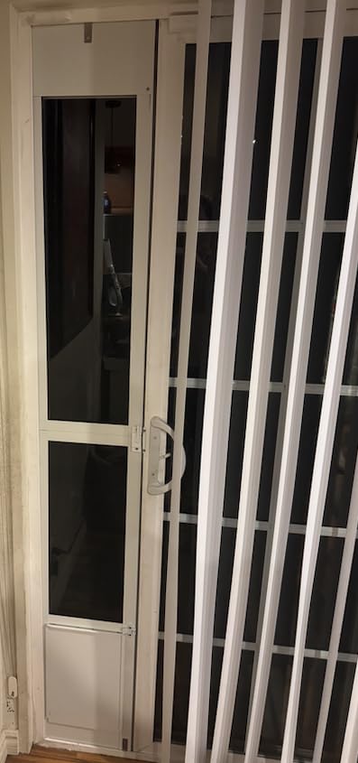 Dog Door for Sliding Glass Door, Adjustable Height 75 4/5
