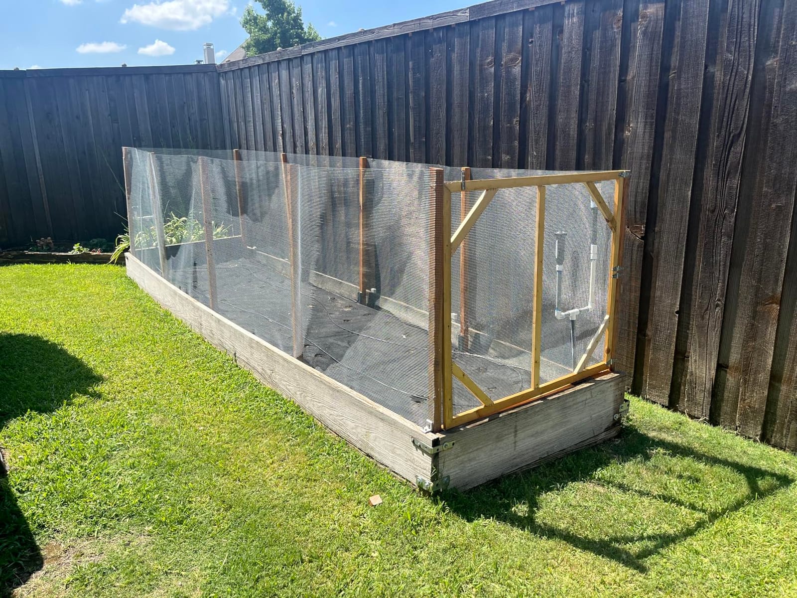 Metal Garden Fence, Hot Dip Galvanized After Welding, 2
