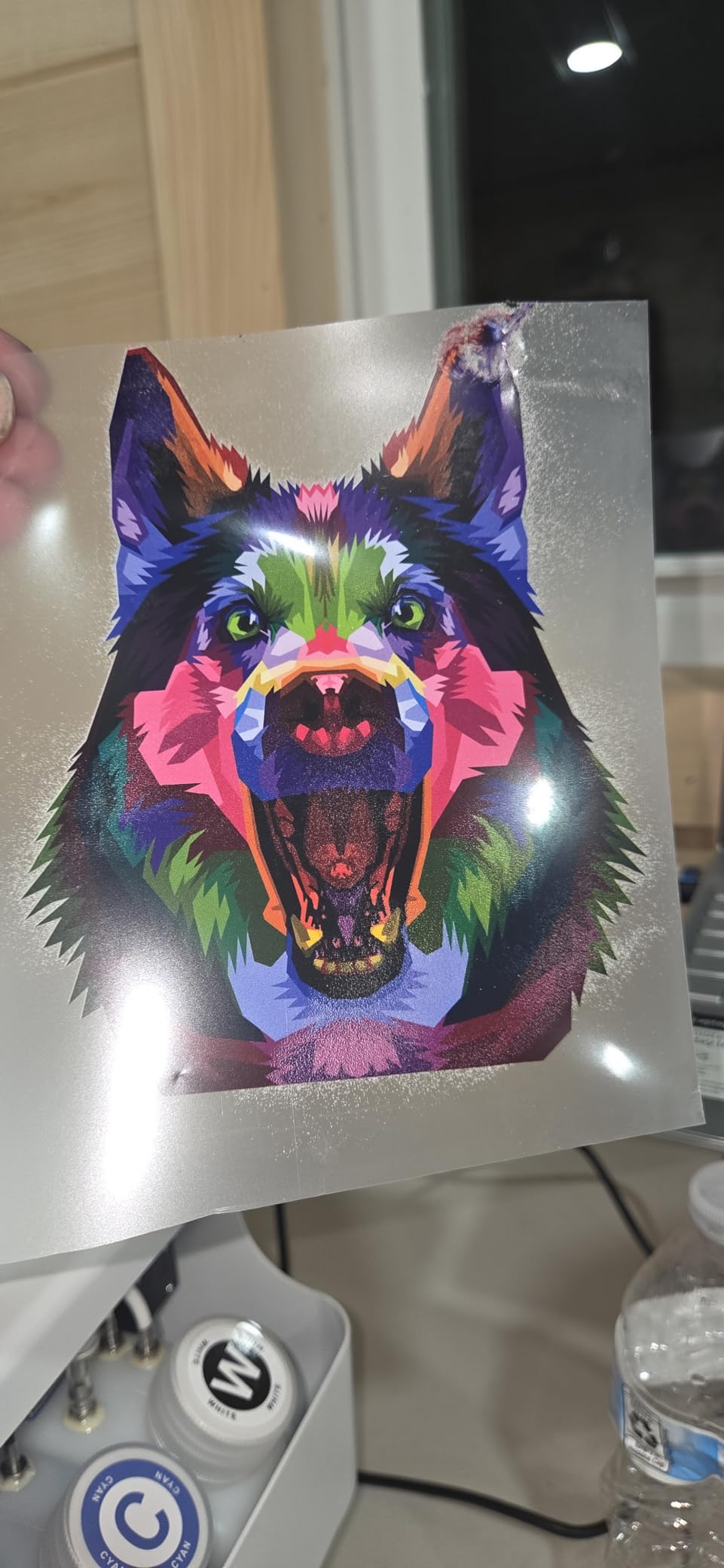 R1390 DTF Printer - A3 Tshirt Printing Machine, Direct to Film Heat Transfer Printer with White Ink Circulation System, DIY Print for Clothing(Includes Oven) customer photo 1