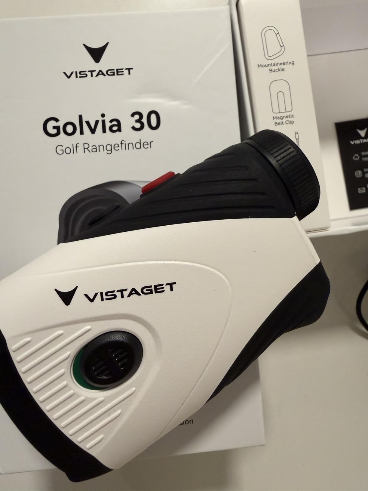 Golvia 30 Golf Range Finder 1200 Yards, 7X Magnification, Magnetic | Slope On/Off, Flag Lock Vibration, USB-C Rechargeable, High-Capacity Battery, Ergonomic Grip customer photo 2