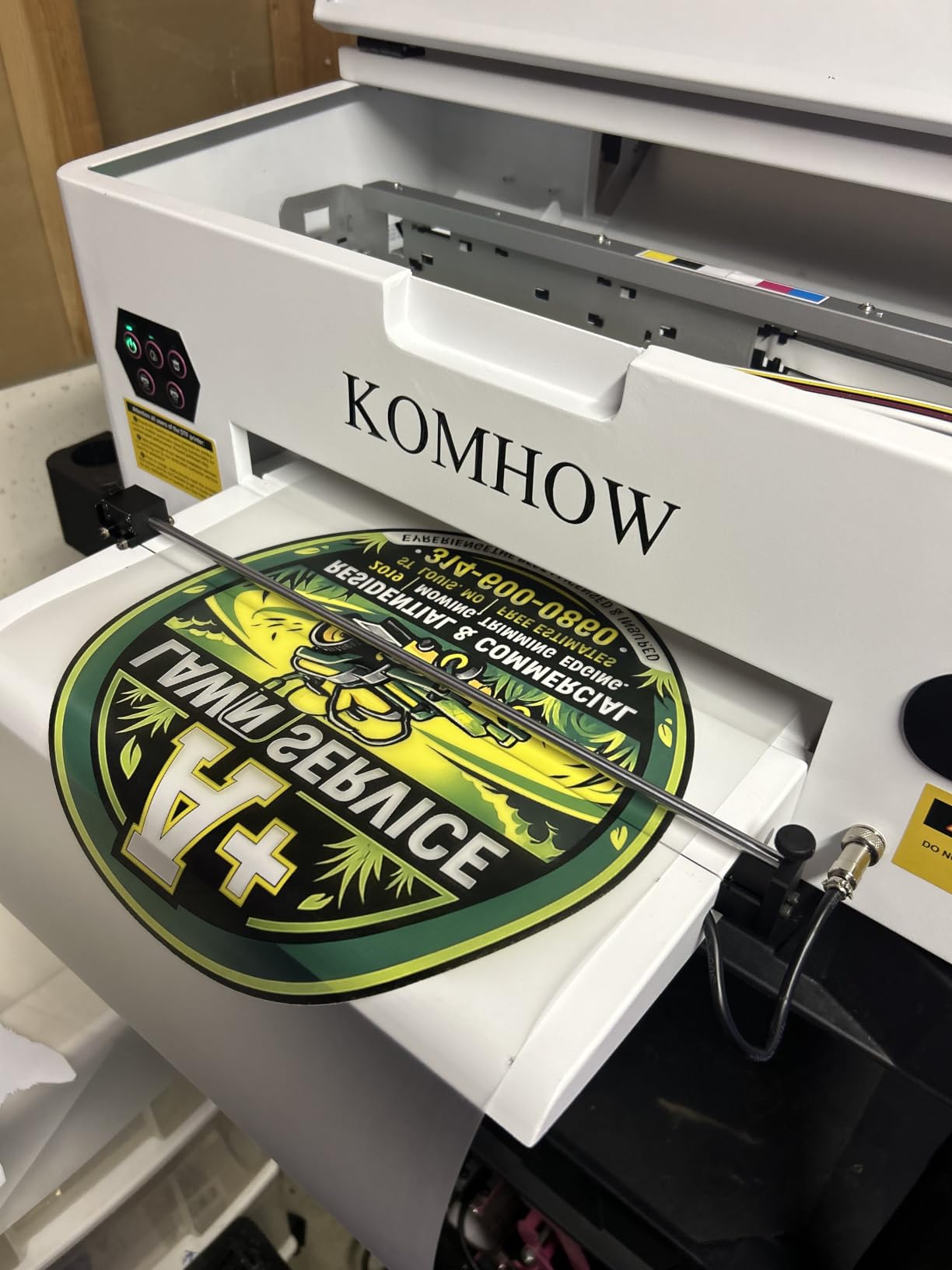 L1800 A3 DTF Transfer Printer with Oven and Security Software for Clothing and Multiple Fabrics customer photo 1