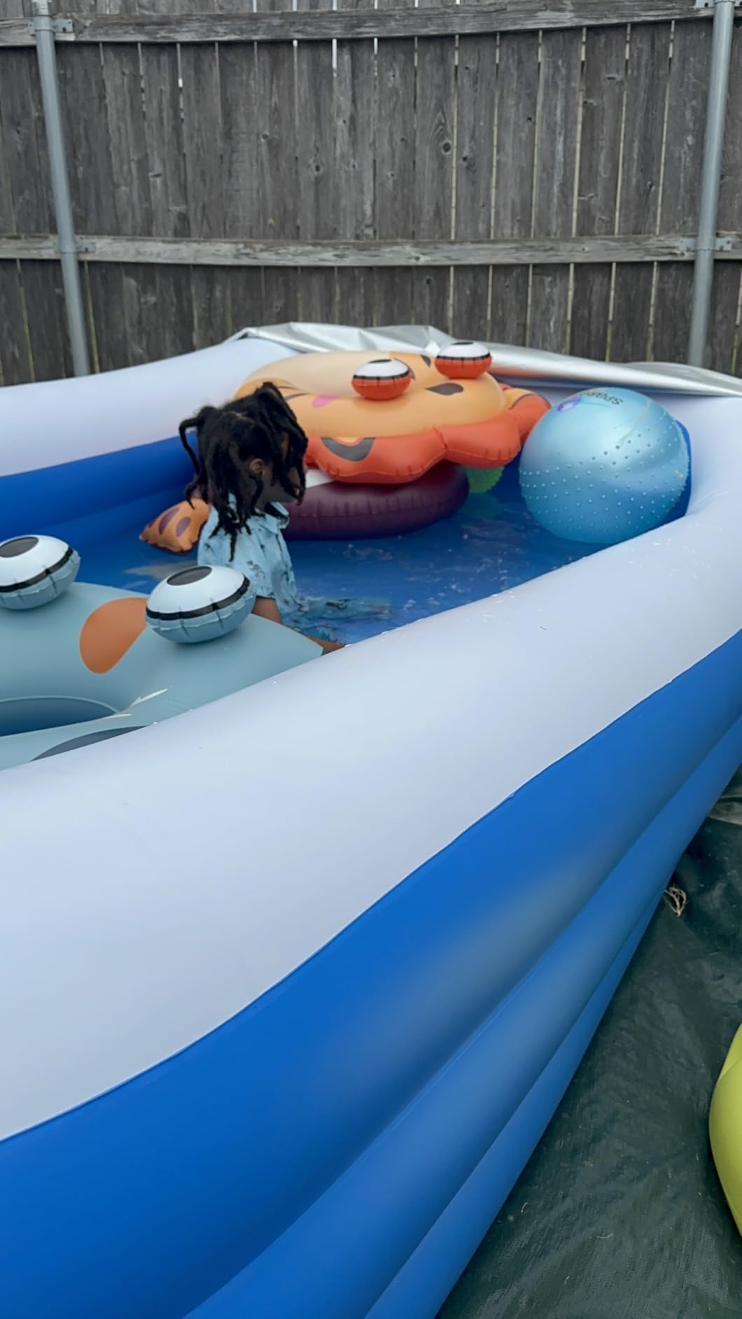 Large Inflatable Pool for Adults, 130