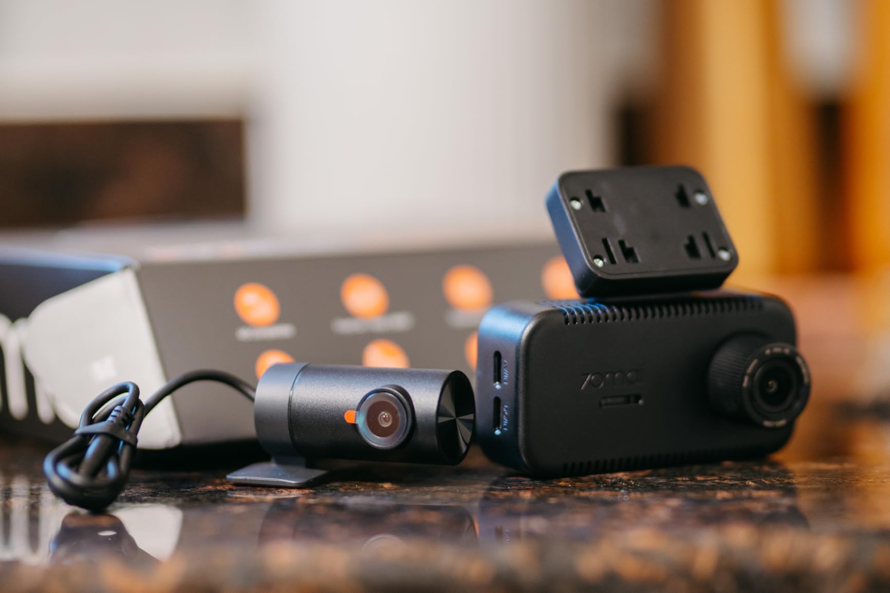 70mai A810 Lite 4K Dash Cam Front and Rear, 5GHz Wi-Fi 6 DashCam, Car Camera 4G LTE Remote Access, GPS Tracking, HDR Night Vision, 24H Parking Mode, Voice Control, Emergency Lock, Loop Recording customer photo 2