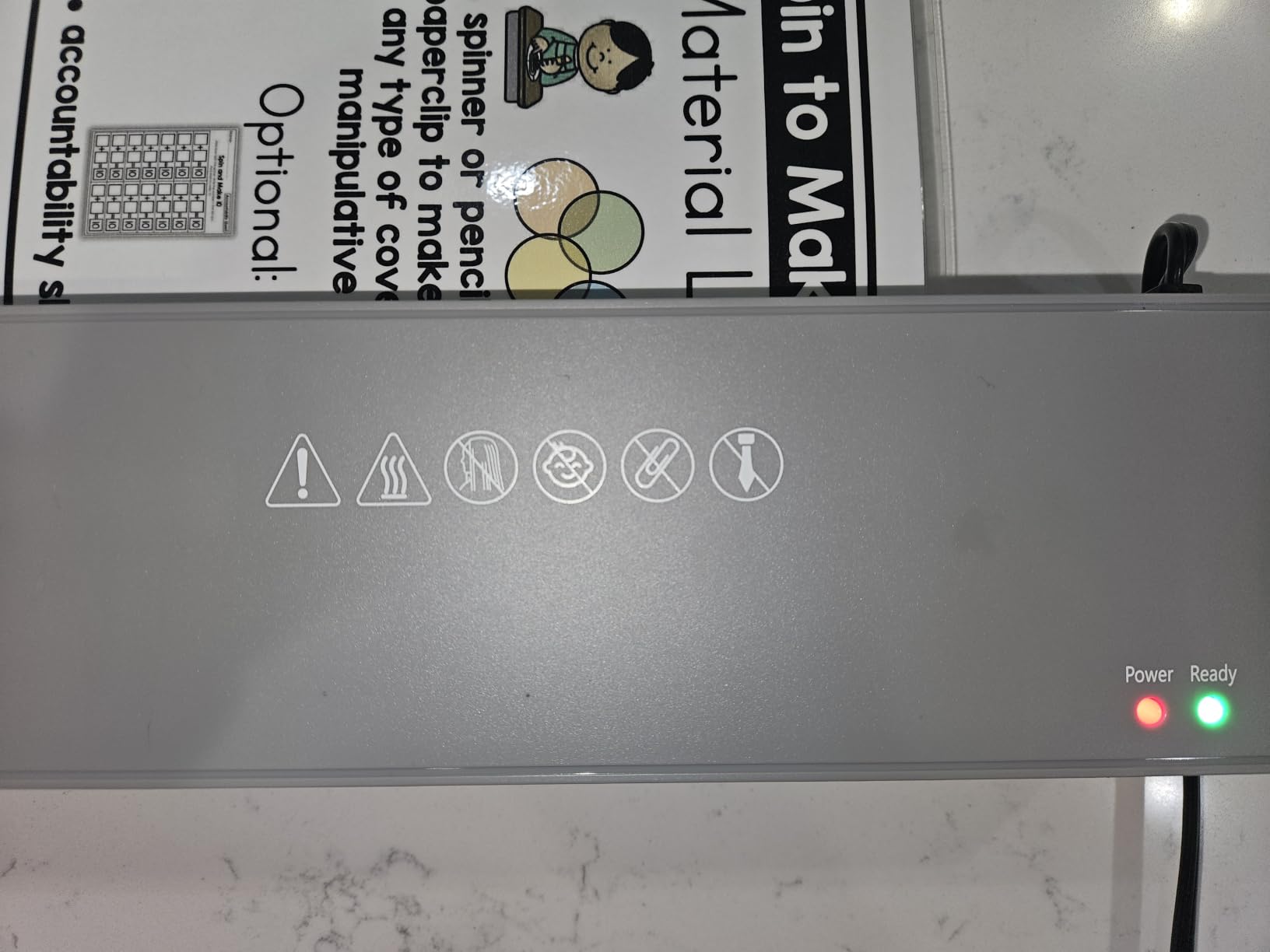 MAXDONE Laminator Machine 9-Inch - 5-in-1 Thermal Laminator Kit customer photo 1