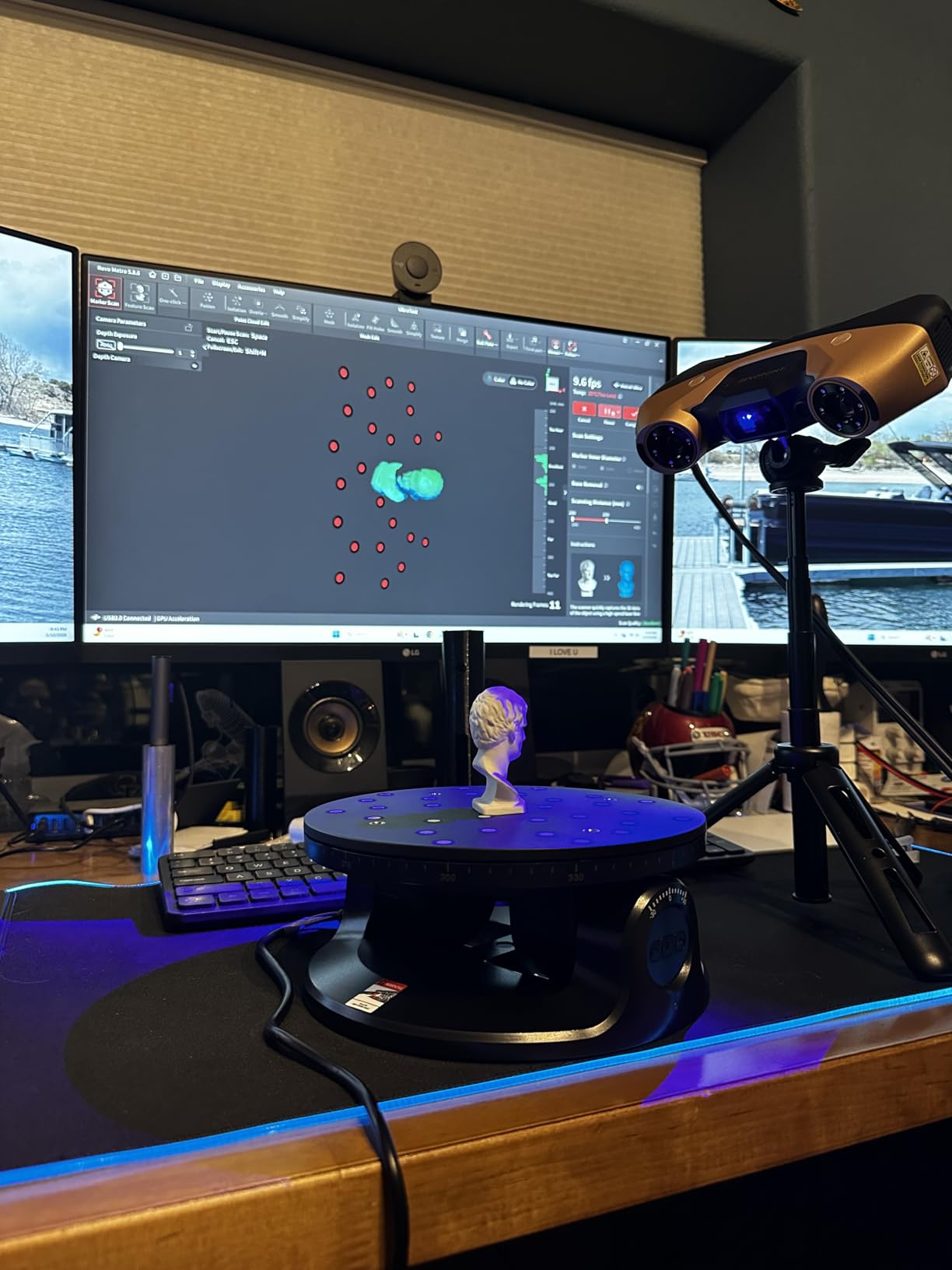 Revopoint MetroY Ultra 3D Scanner, Up to 90 FPS, for 3D Printing, CMM | 0.01mm, Dimensional Measurement, Accuracy Verification, PTB Certified, Blue Laser/Structured Light, 5 Modes, Outdoor Scan customer photo 2
