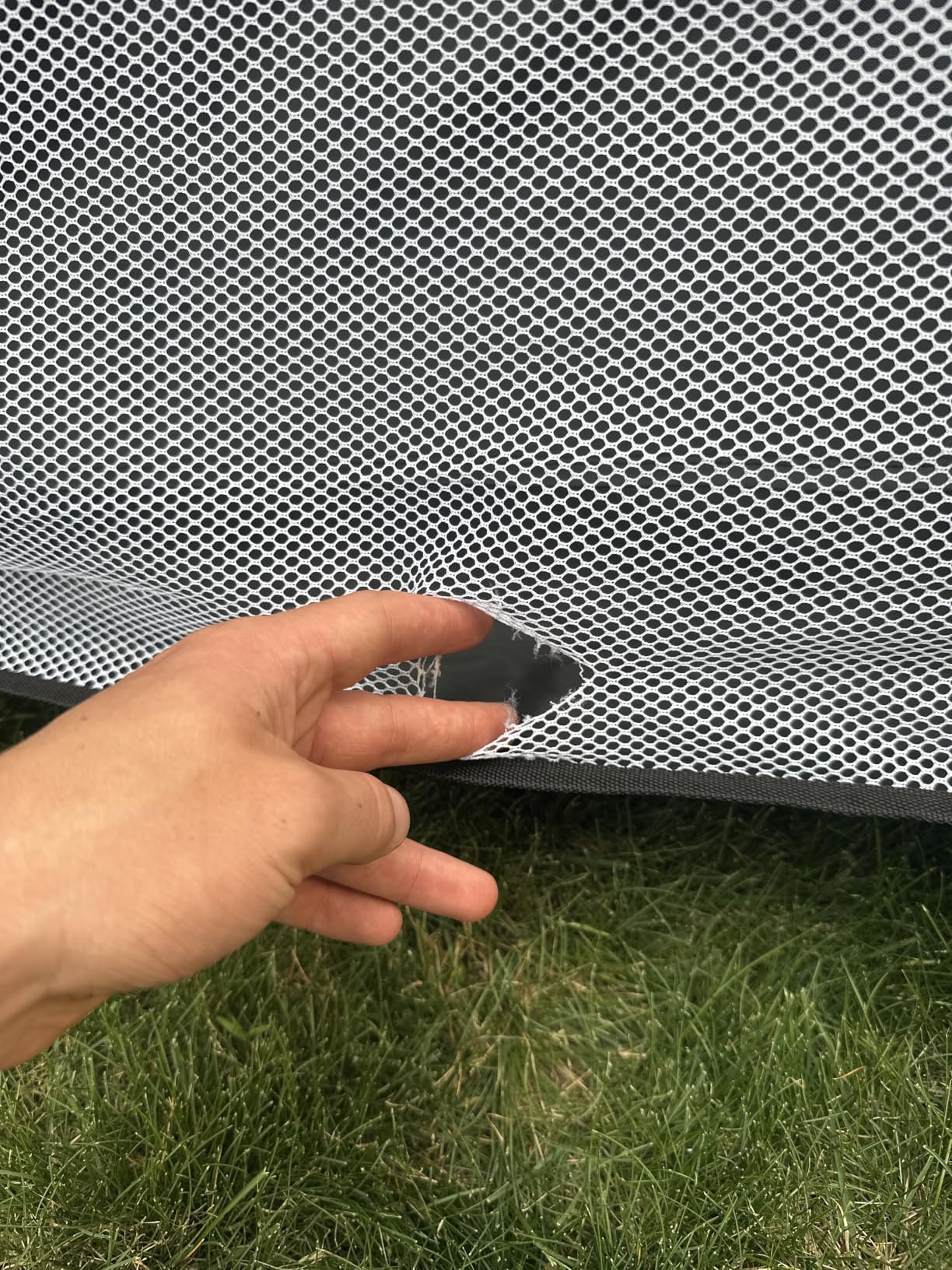 Golf Net, Dikutar 10x7ft Practice Bundle with Tri-Turf Mat & 4-Targets | Durable 420D hitting cages for backyard driving and swing training. Includes 5 balls, tee, and carry bag. Gifts for men. customer photo 2