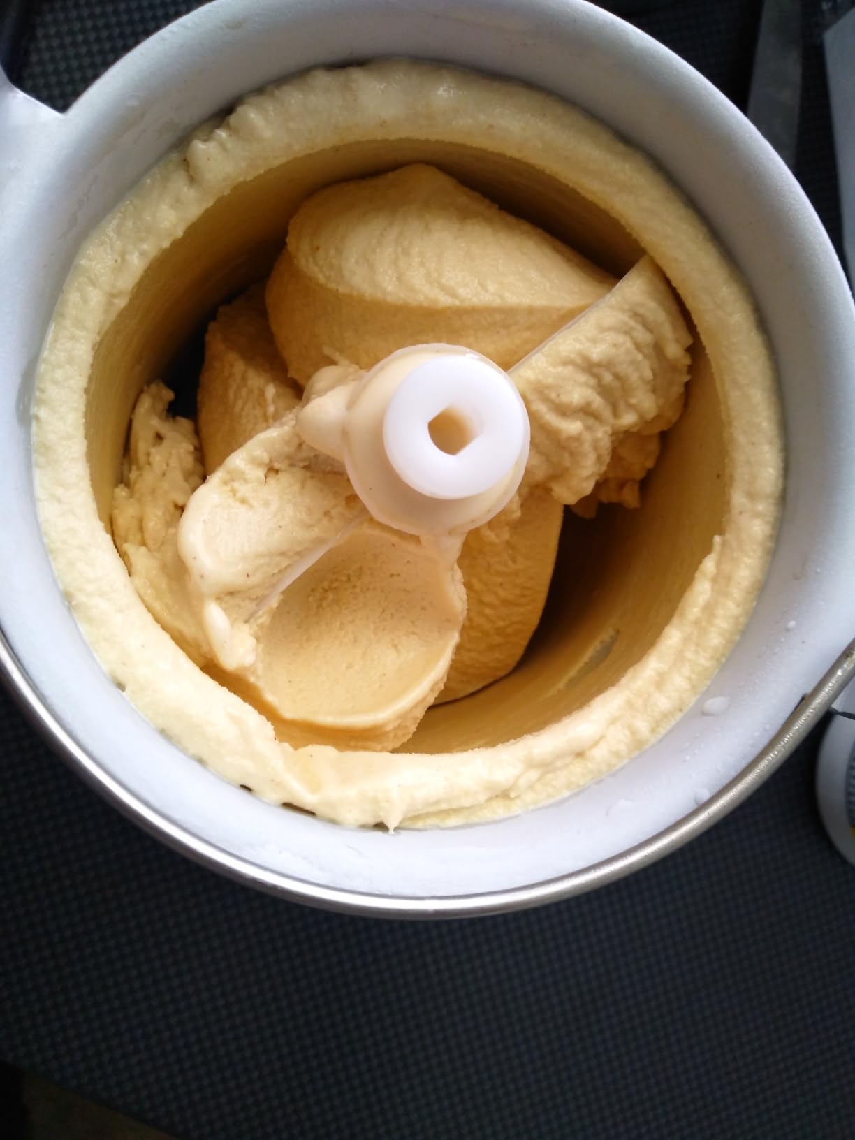 Inoviva Ice Cream Maker Automatic 1.7 Pt, No Pre-Freezing,Built-In Compressor, Digital Display & Timer,3 Presets, Makes ice cream, Gelato, Perfect for home & party, IM001 customer photo 1