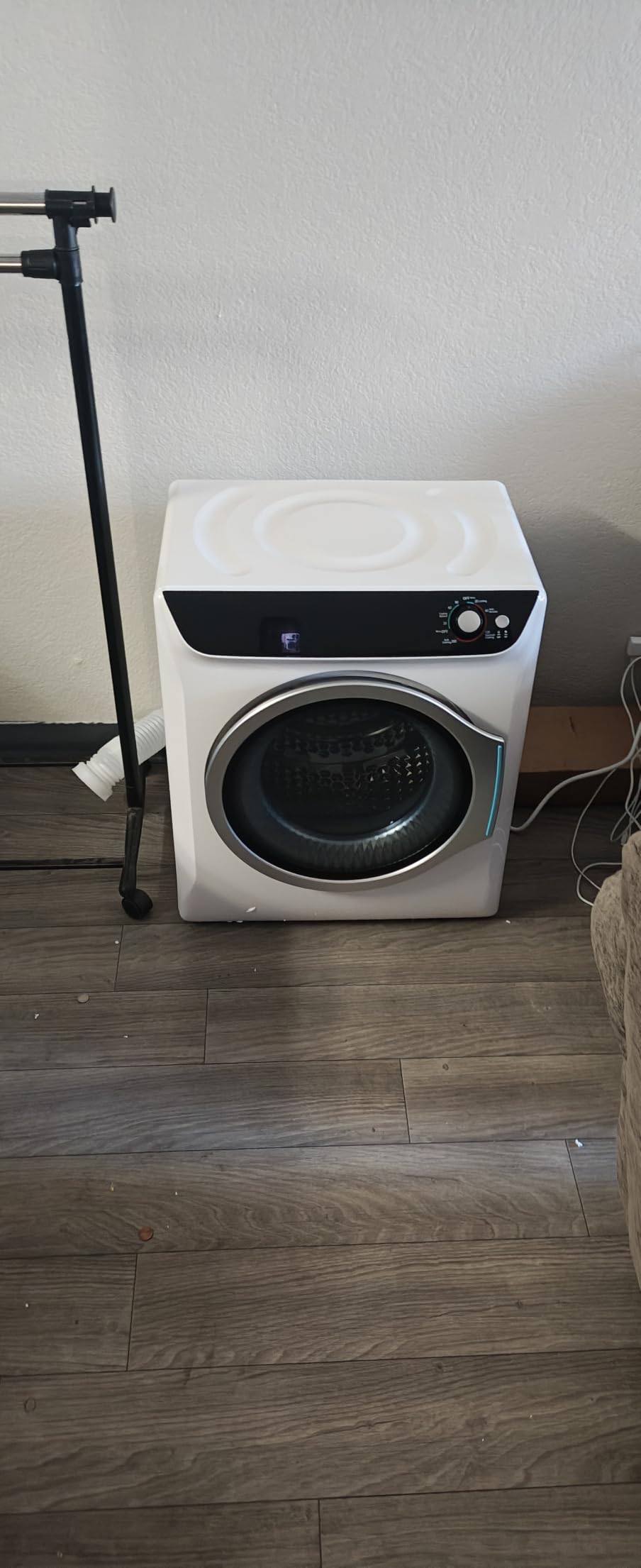 Portable Washer and Dryer Combo Set, 28Lbs Full-Automatic Washing Machine and 2.8 Cu.Ft Portable Clothes Dryer with 10 Wash Programs, 6 Dry Modes, Compact Washer and Dryer for Apt, Dorm, Home customer photo 1