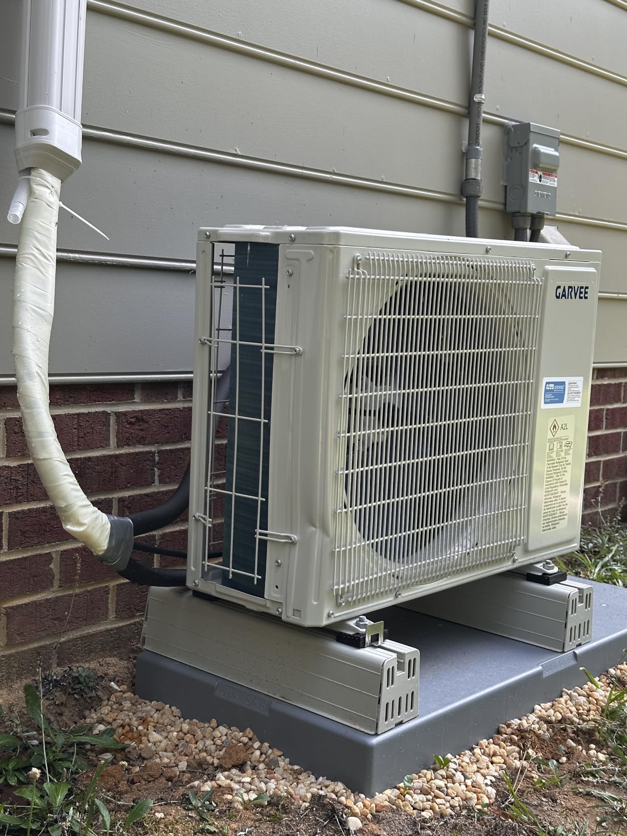 Garvee 12000 BTU Mini Split Air Conditioner, 22 SEER2 | Ductless Inverter AC w/ 230V, Cool Up to 750 Sq. Ft with Heat Pump System, Compatible with Alexa, White customer photo 2
