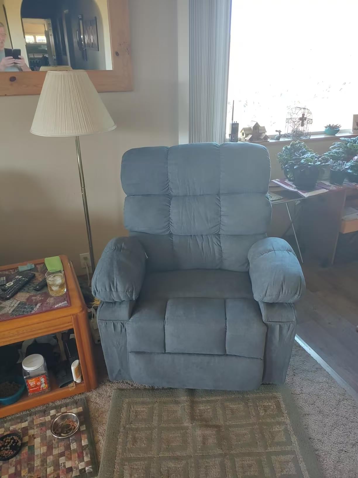 Power Lift Recliner Chair for Elderly with Heat and Massage, Electric Recliners Single Sofa with Side Pocket and USB Charge Port for Living Room and Bedroom Comfort customer photo 1