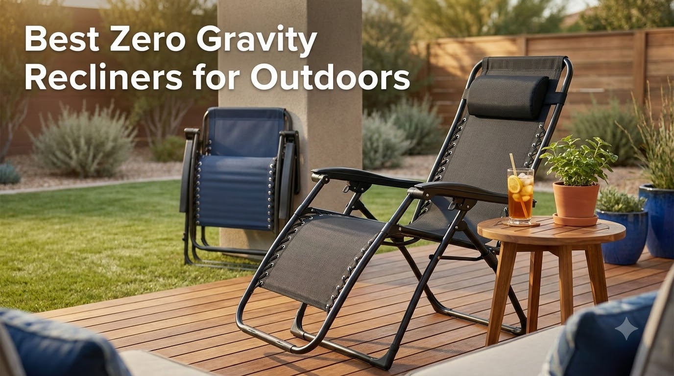 Best Zero Gravity Recliners for Outdoors