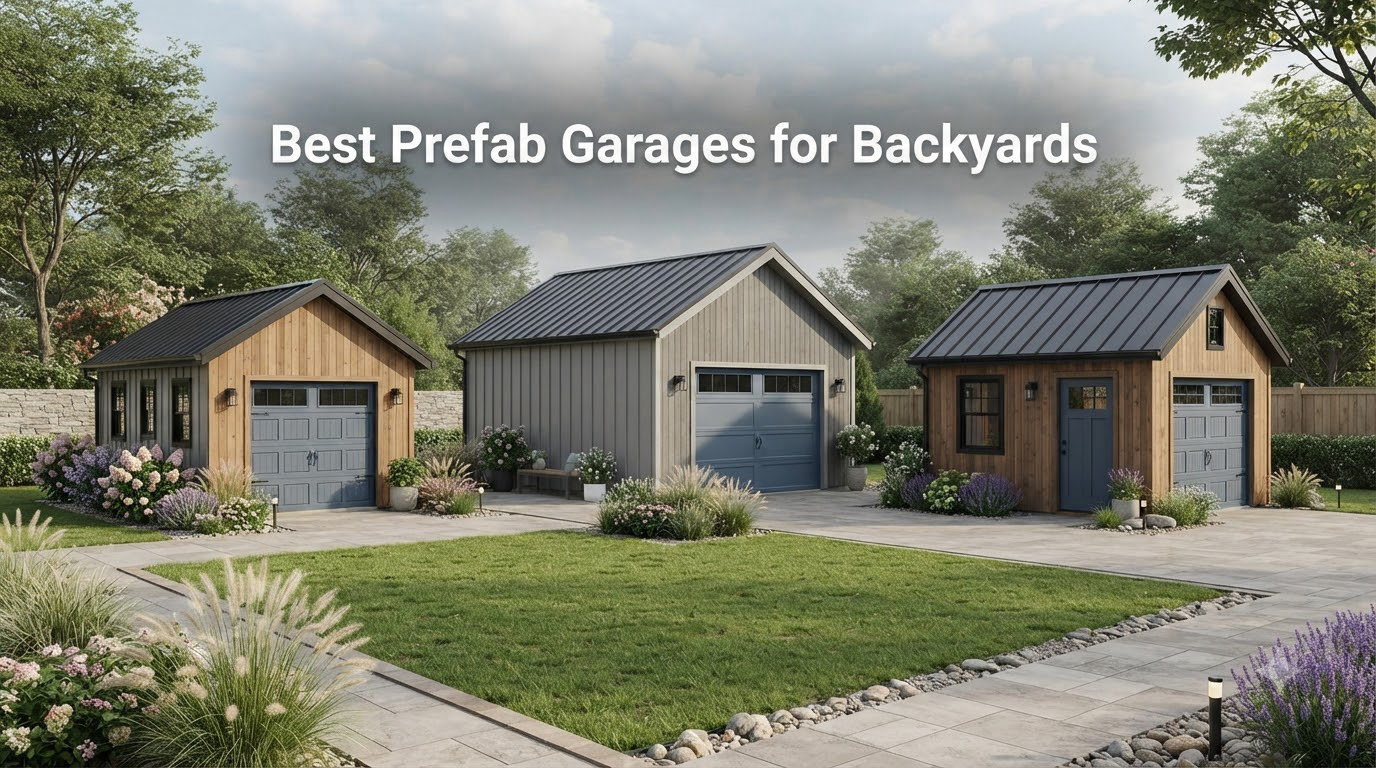 Best Prefab Garages for Backyards