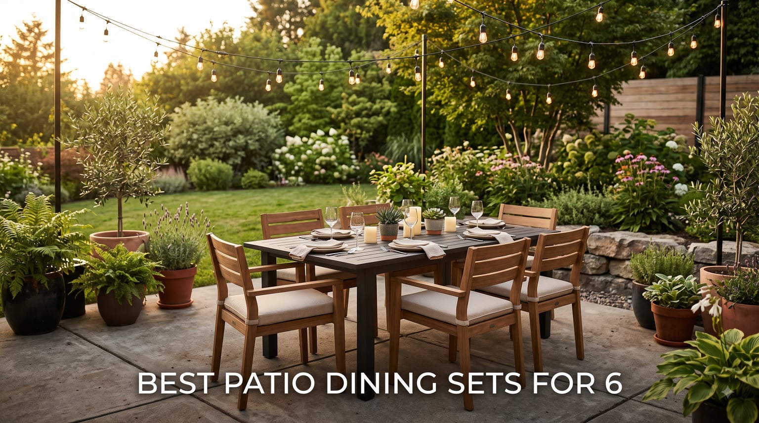 Best Patio Dining Sets for 6