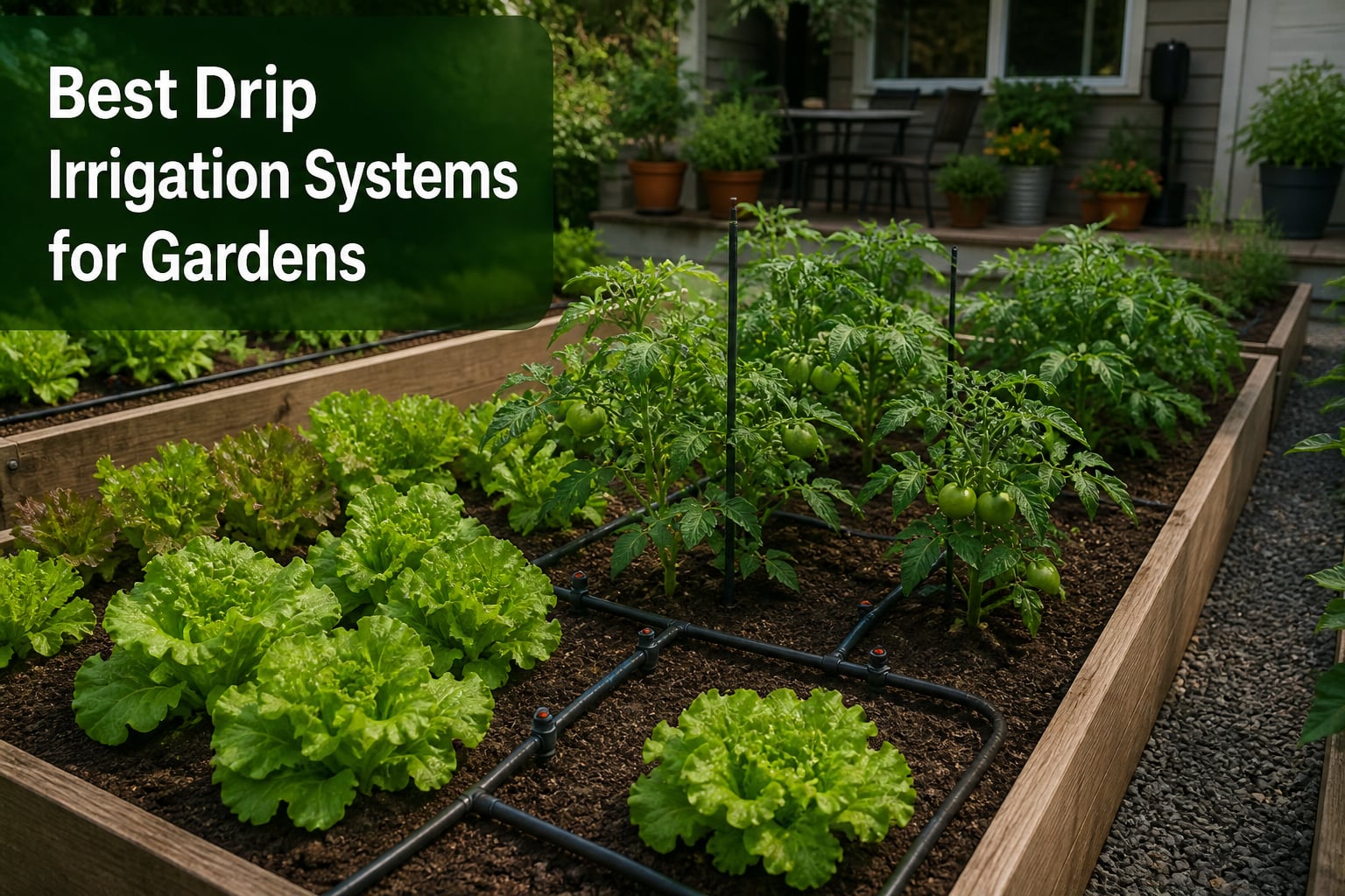 Best Drip Irrigation Systems for Gardens