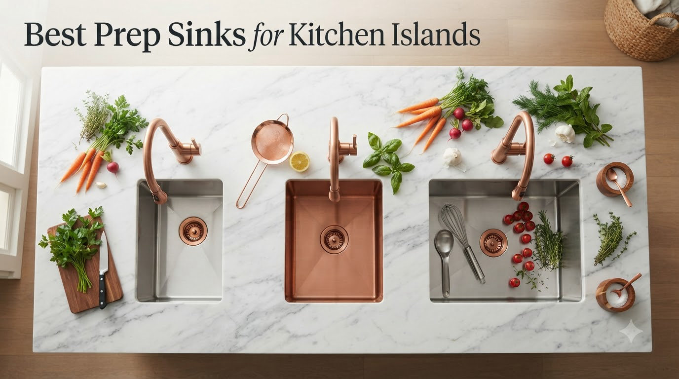 Best Prep Sinks for Kitchen Islands