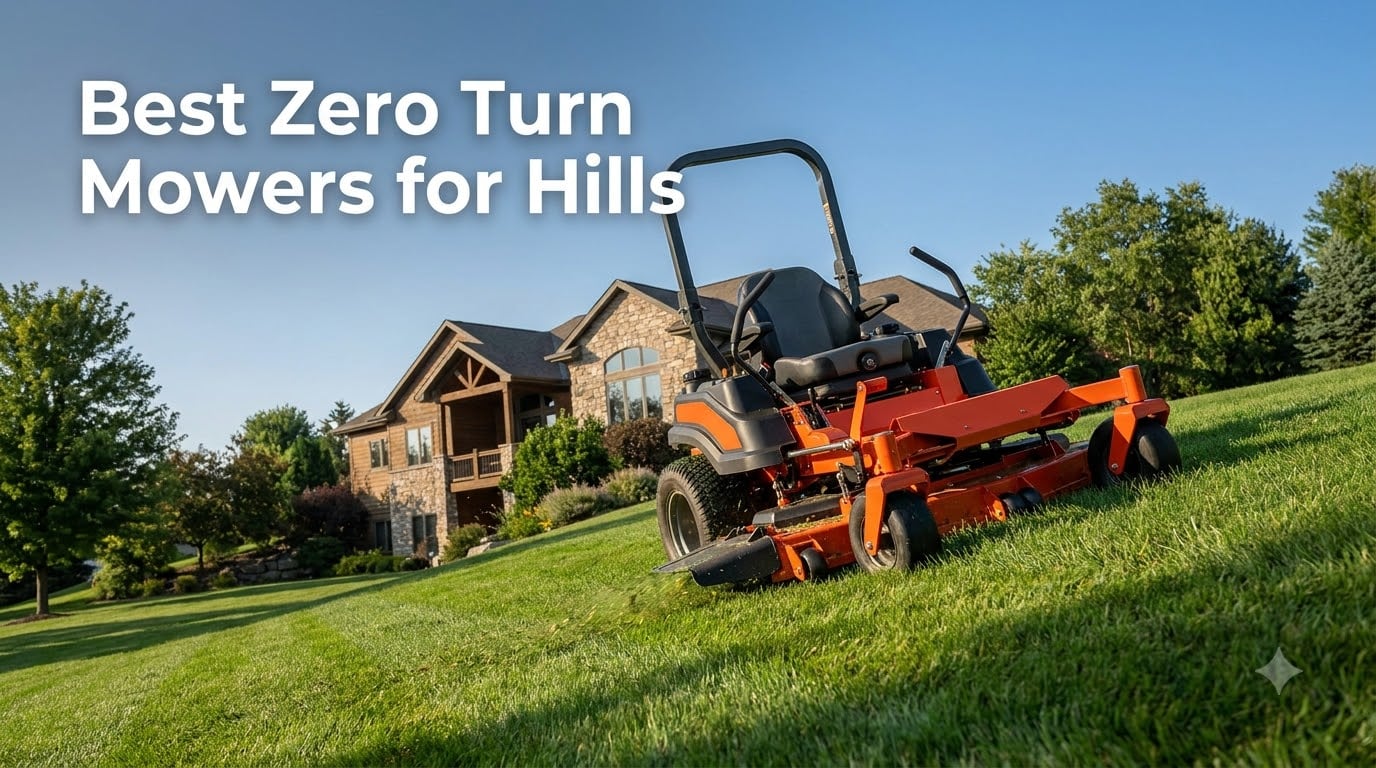 Best Zero Turn Mowers for Hills