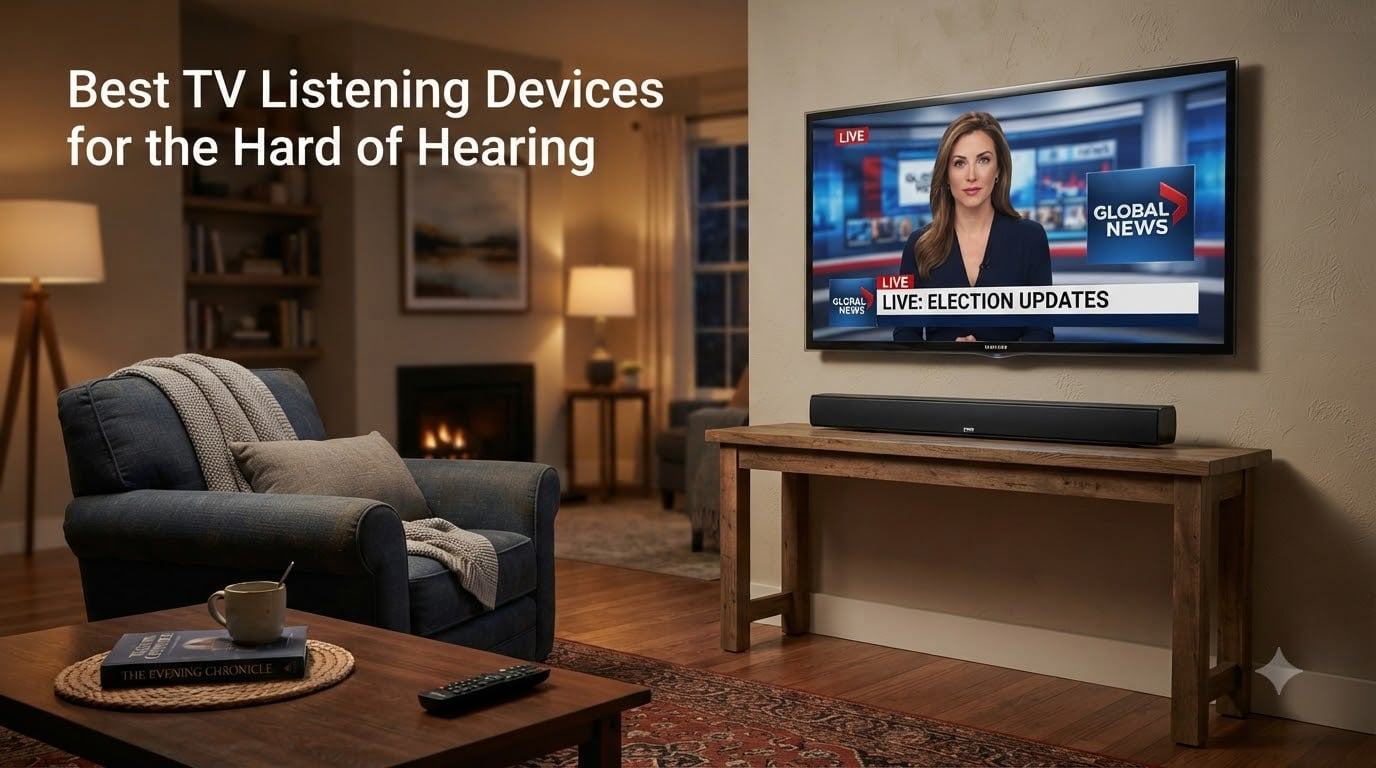 Best TV Listening Devices for the Hard of Hearing