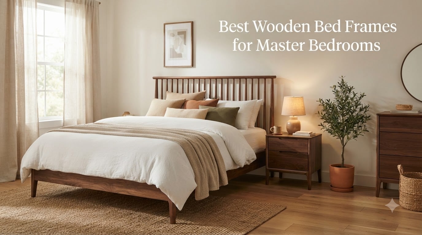 Best Wooden Bed Frames for Master Bedrooms