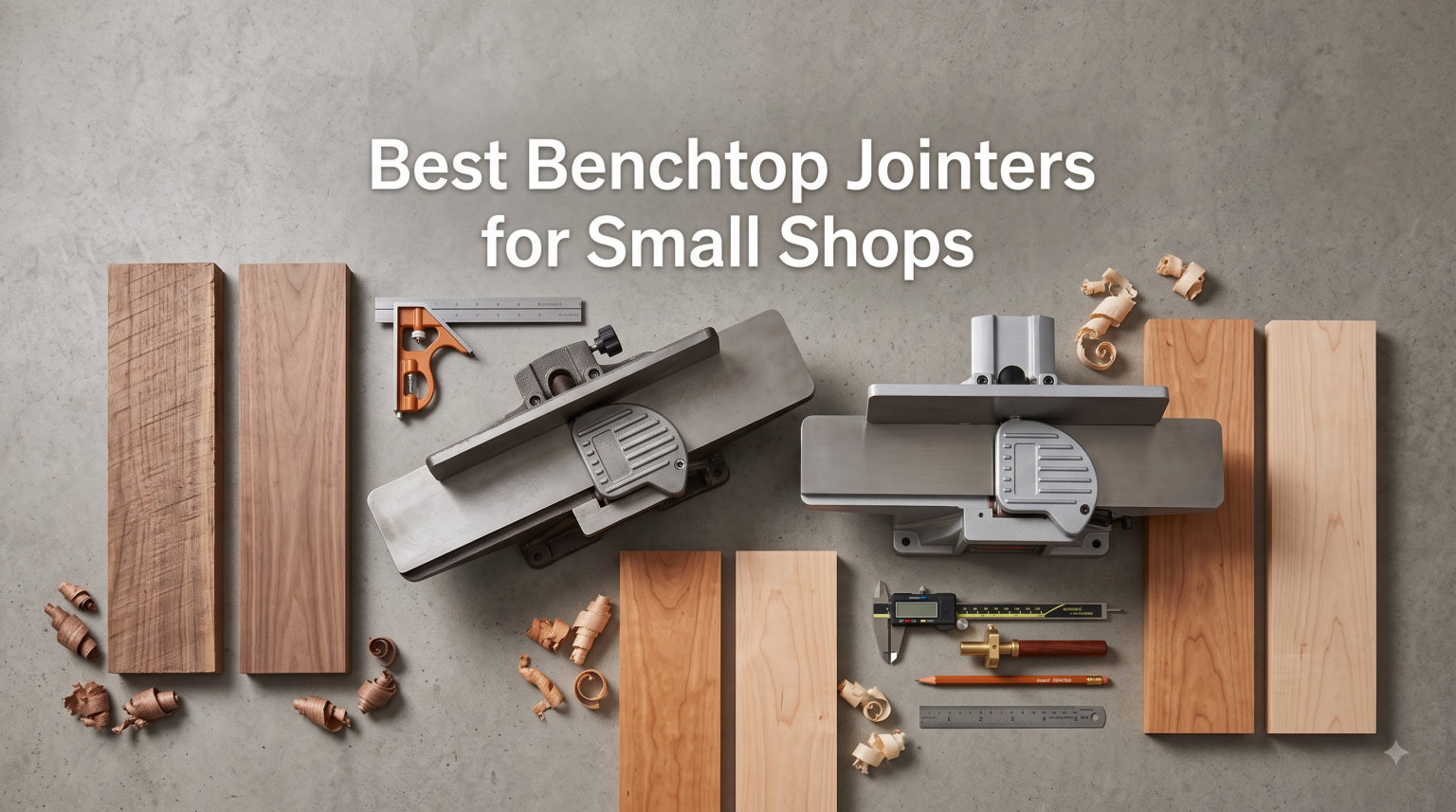 Best Benchtop Jointers for Small Shops