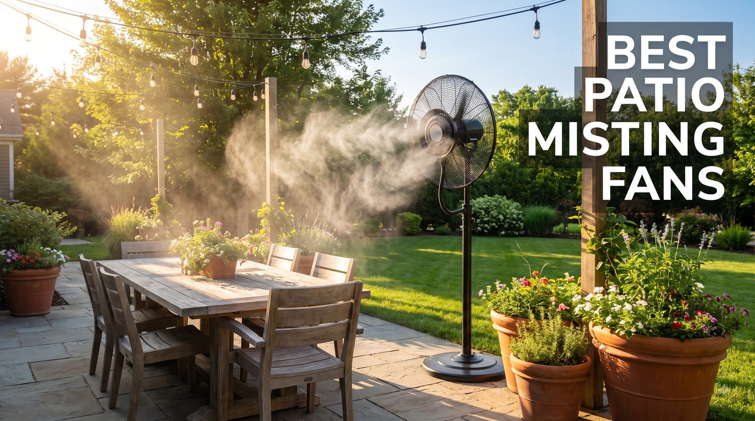 Best Patio Misting Fans