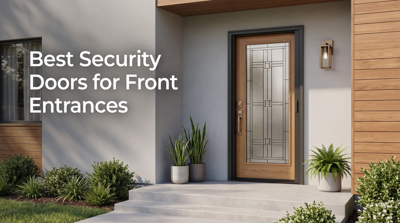 Best Security Doors for Front Entrances