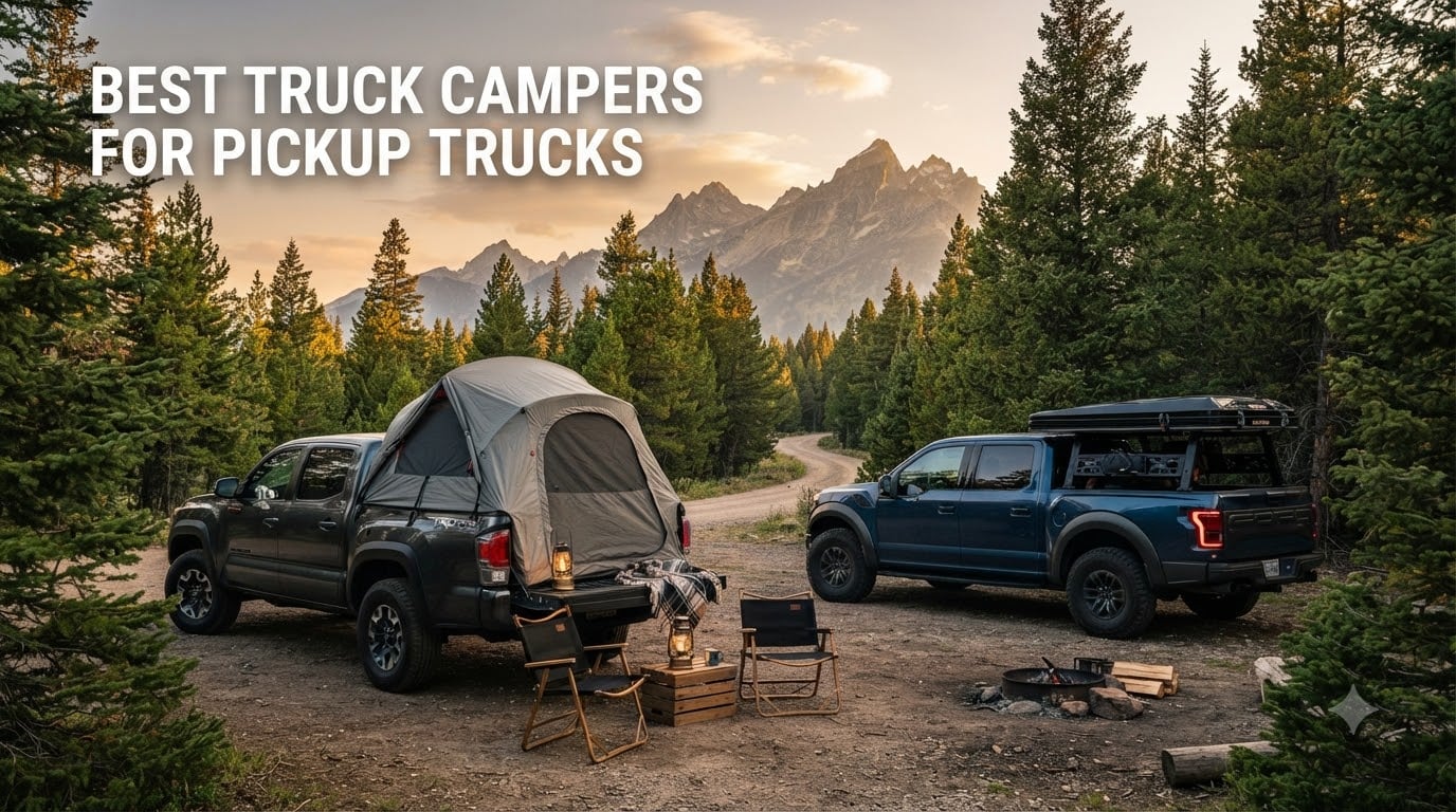 Best Truck Campers for Pickup Trucks